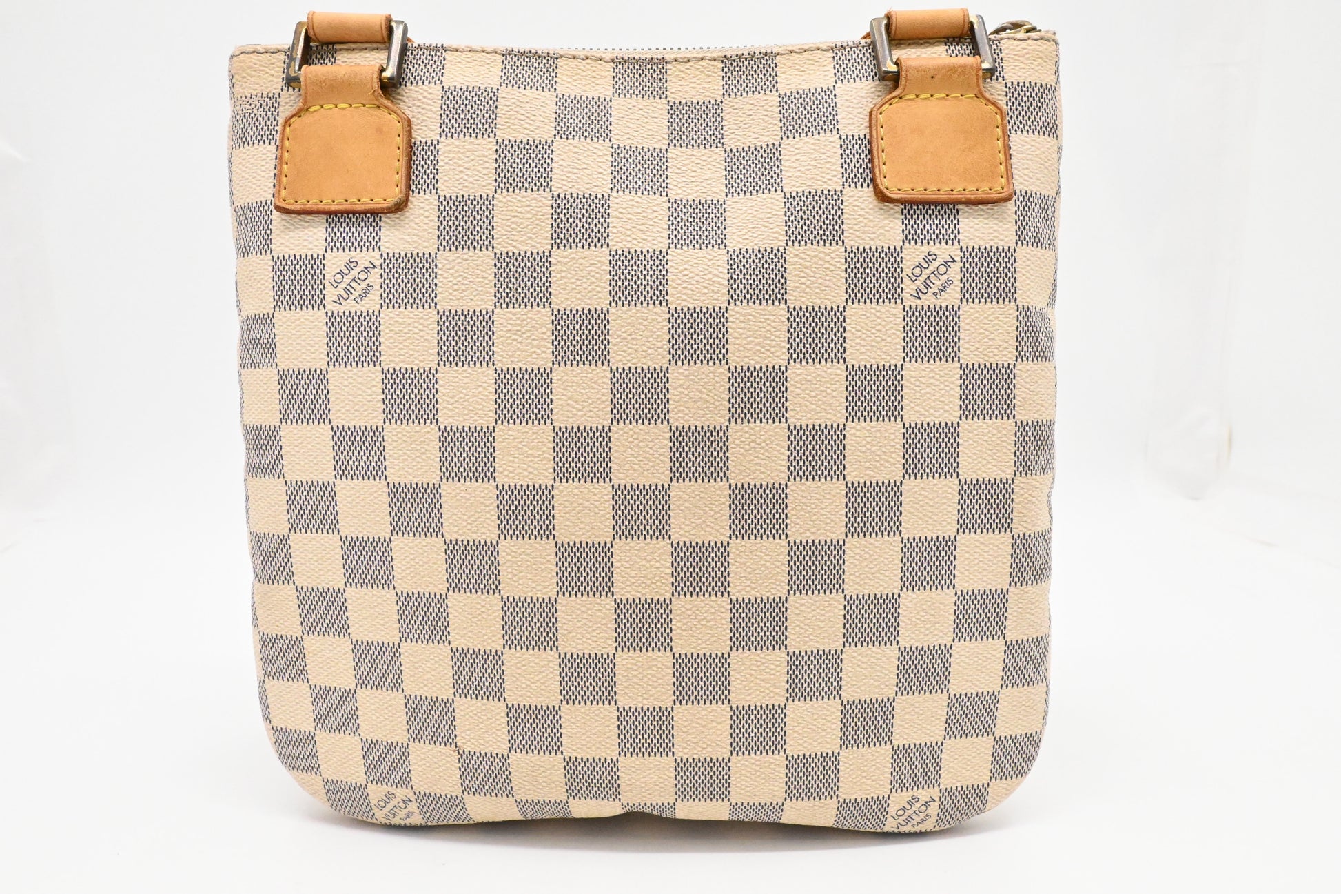 Louis Vuitton Pochette Bosphore Azur Damier Canvas Clutch Bag Canvas 2