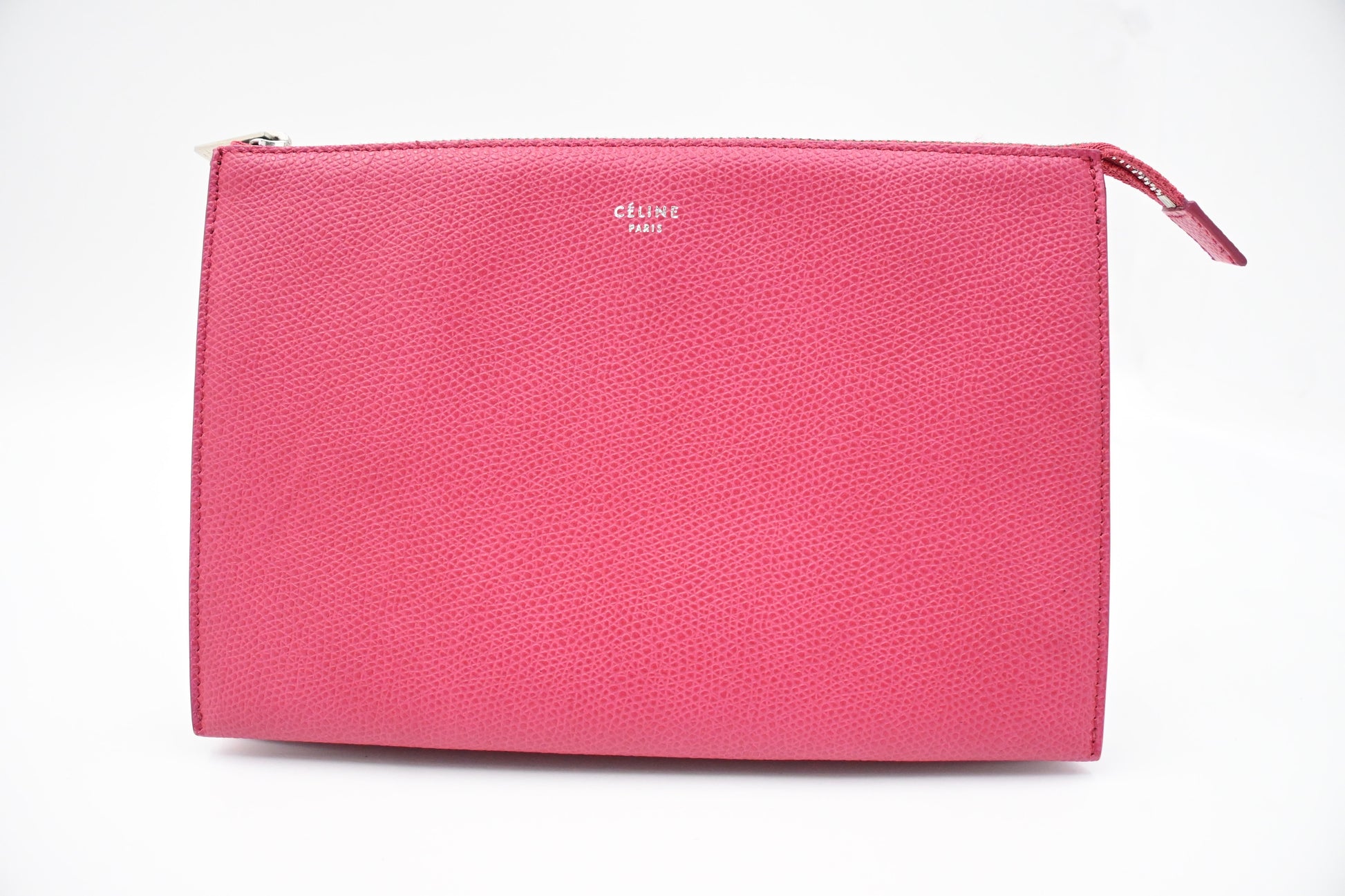 Celine Clutch In Handbag Leather Pink Clutch Bag