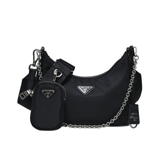 Prada Handbag Nero Re-Edition Bag - 10 Rented Out Nylon