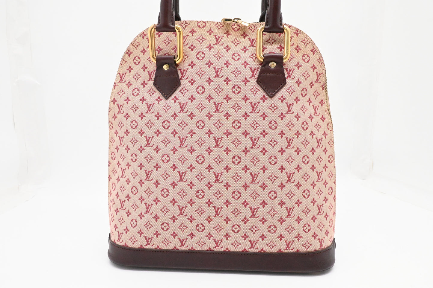 Louis Vuitton Alma Haut Cerise Minilin Canvas Mini Bag