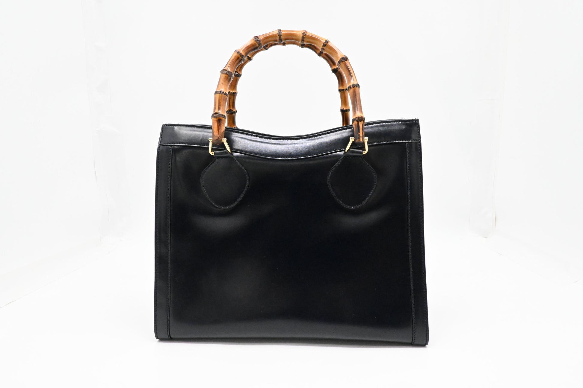 Gucci Diana Dark Leather Blue Medium Handbag
