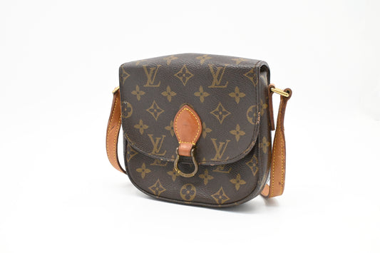 Louis Vuitton Saint Cloud Monogram PM Canvas Handbag Canvas 3