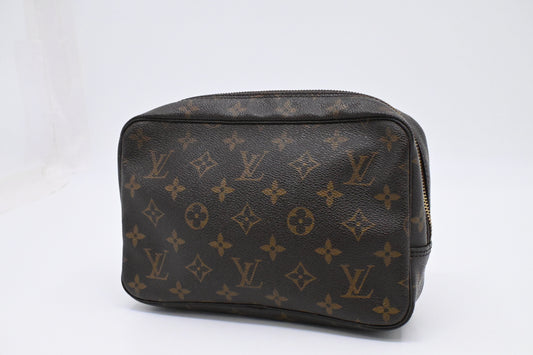 Louis Vuitton Trousse 23 Monogram Canvas Handbag Monogram Canvas