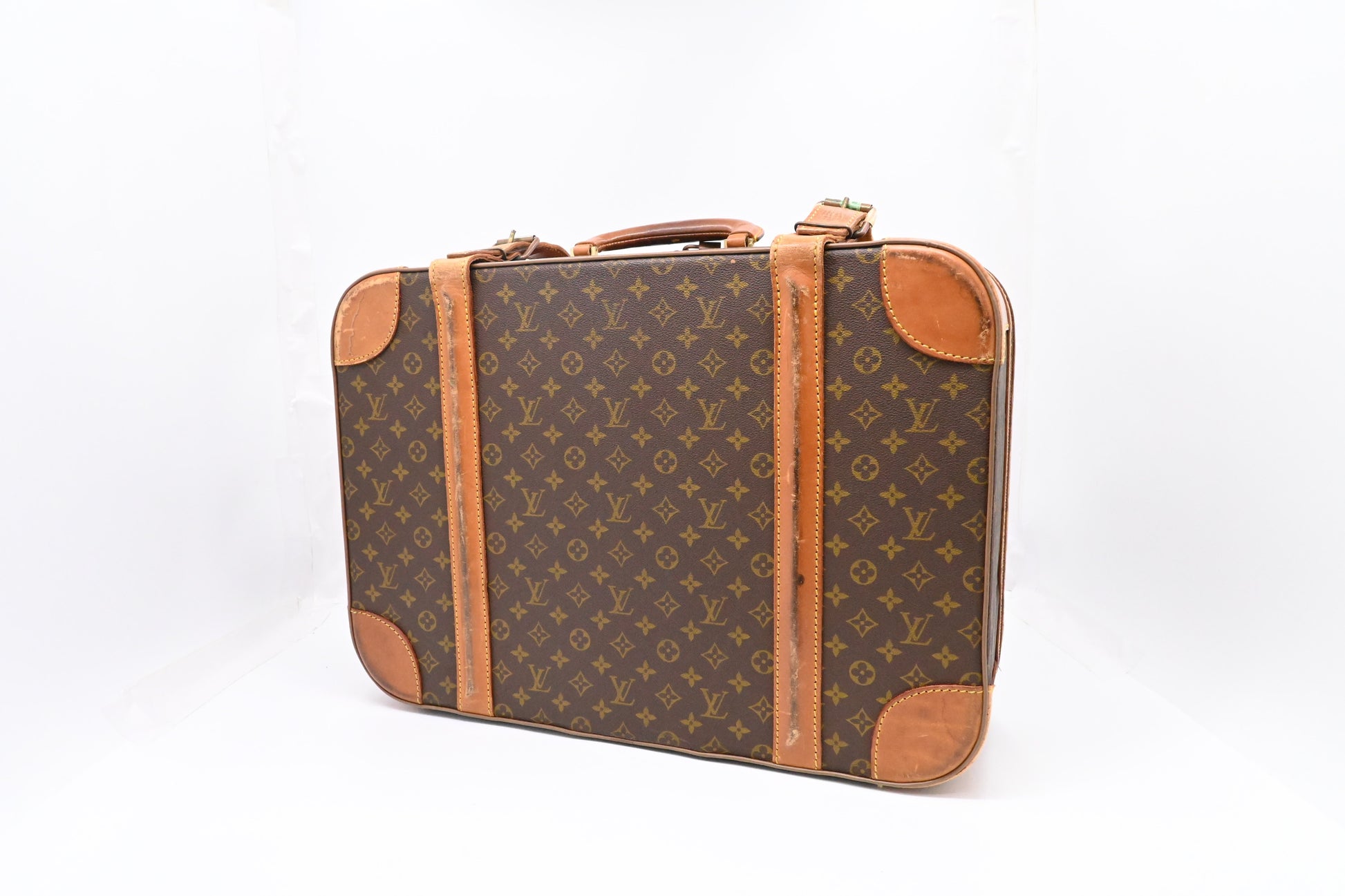 Louis Vuitton Stratos 60 Monogram Canvas Handbag