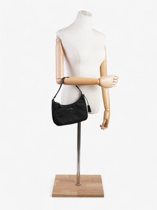Prada Re Edition Re Shoulder Bag Nylon Black Re Nylon 12
