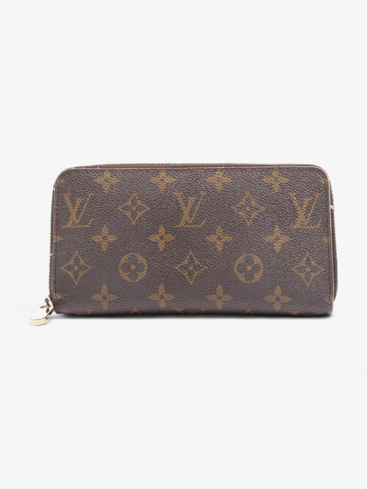 Louis Vuitton Zippy Coated Monogram Canvas Coated Canvas Wallet Case Canvas 8