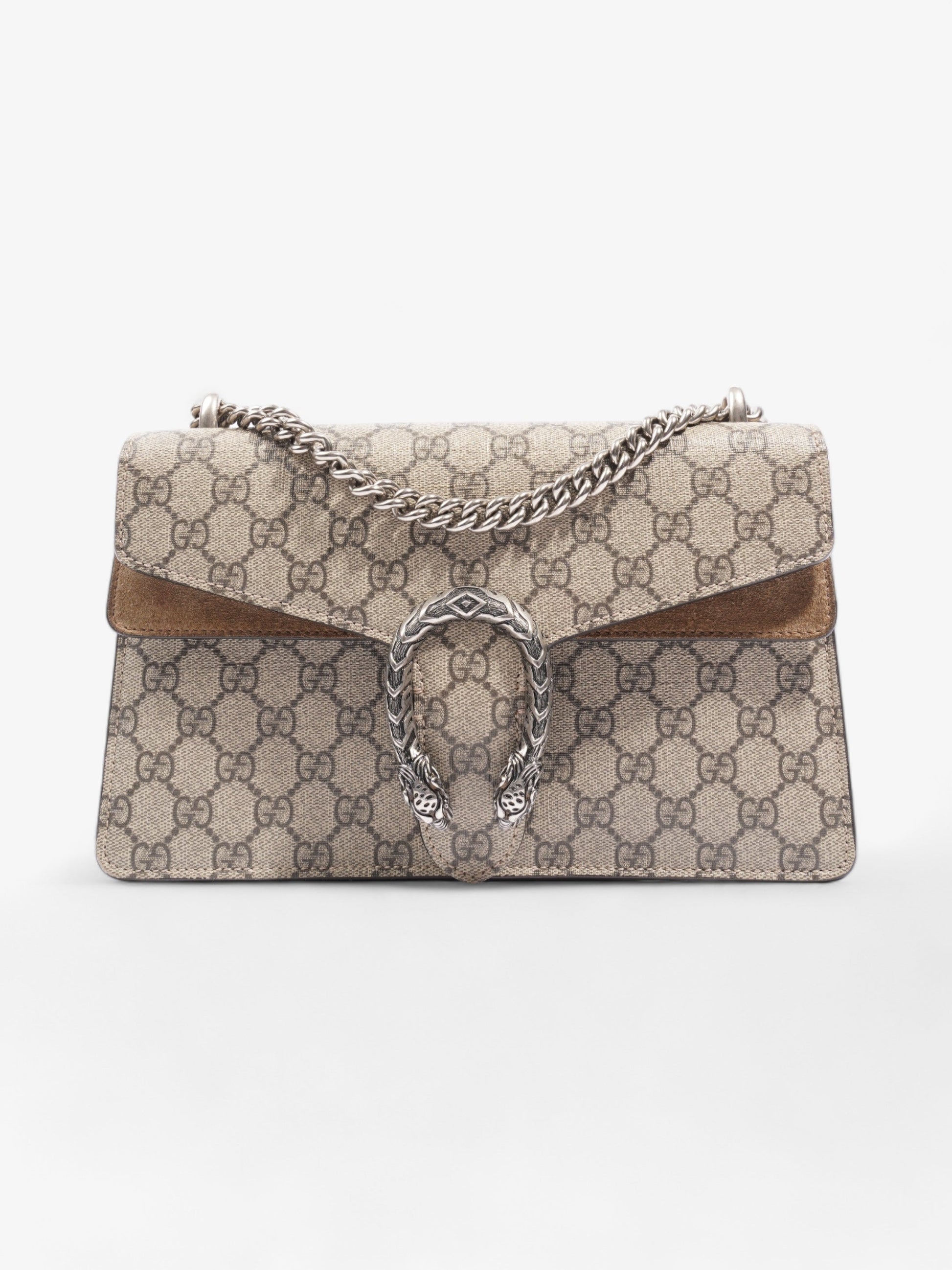 Gucci Dionysus Supreme Coated Shoulder Bag Canvas Medium