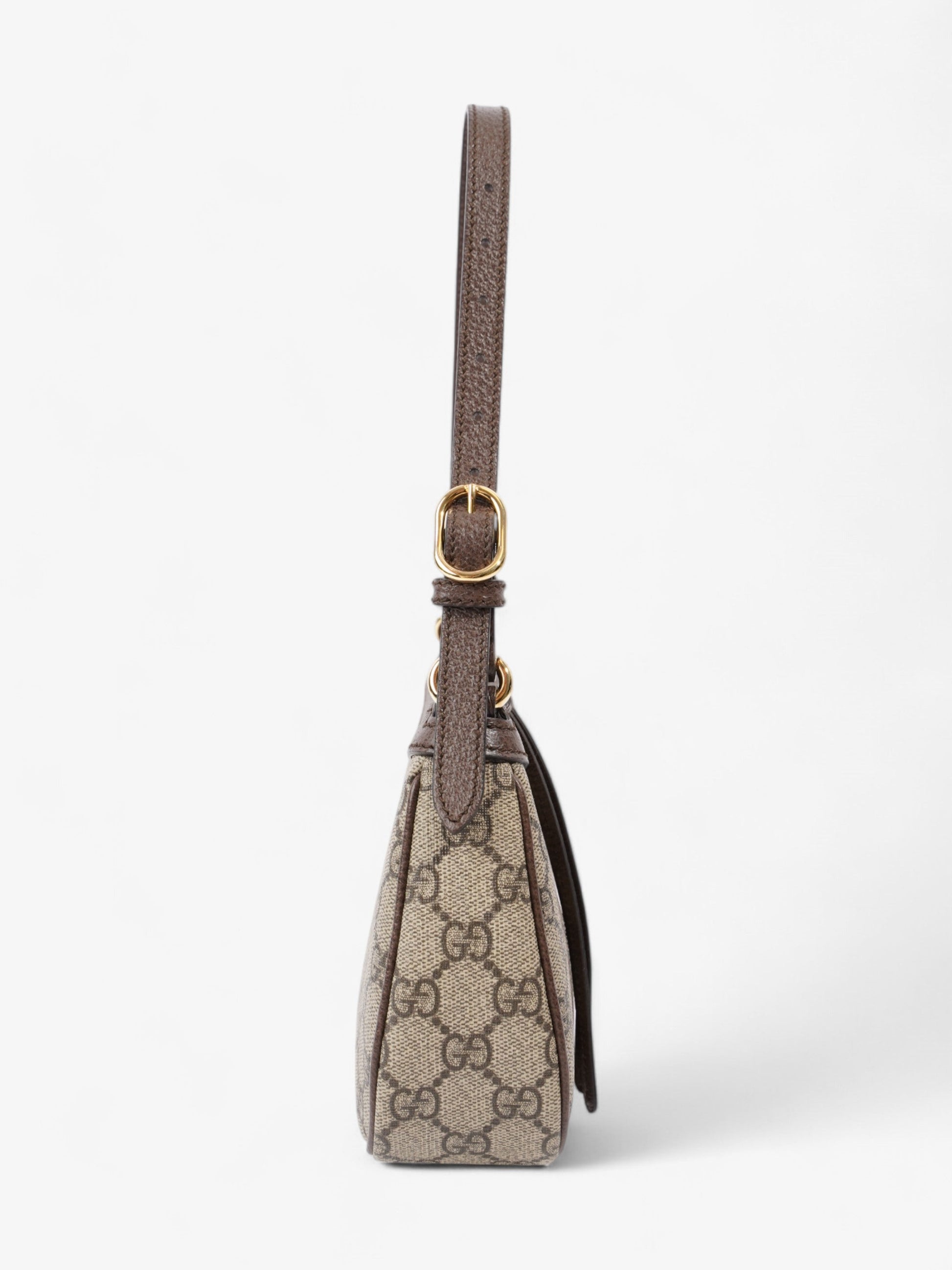 Gucci Ophidia Supreme Shoulder Bag Canvas Brown Canvas Small
