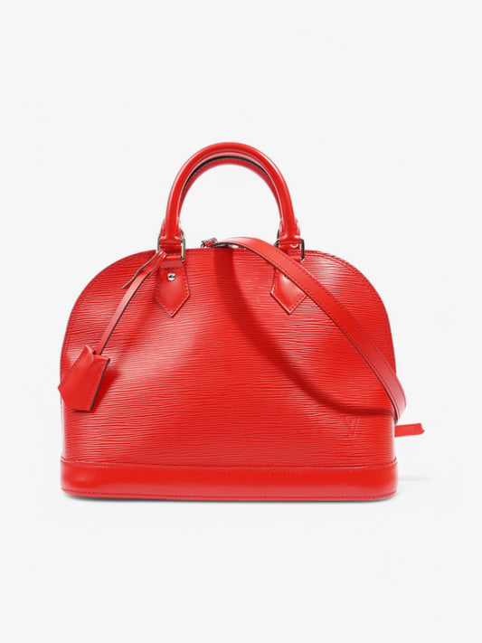 Louis Vuitton Alma PM Epi Leather Red Handbag Pm 5