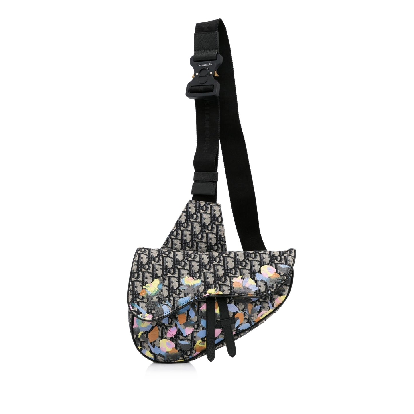 Dior Alex Foxton Oblique Saddle Crossbody Bag Shg 9Mrcrm
