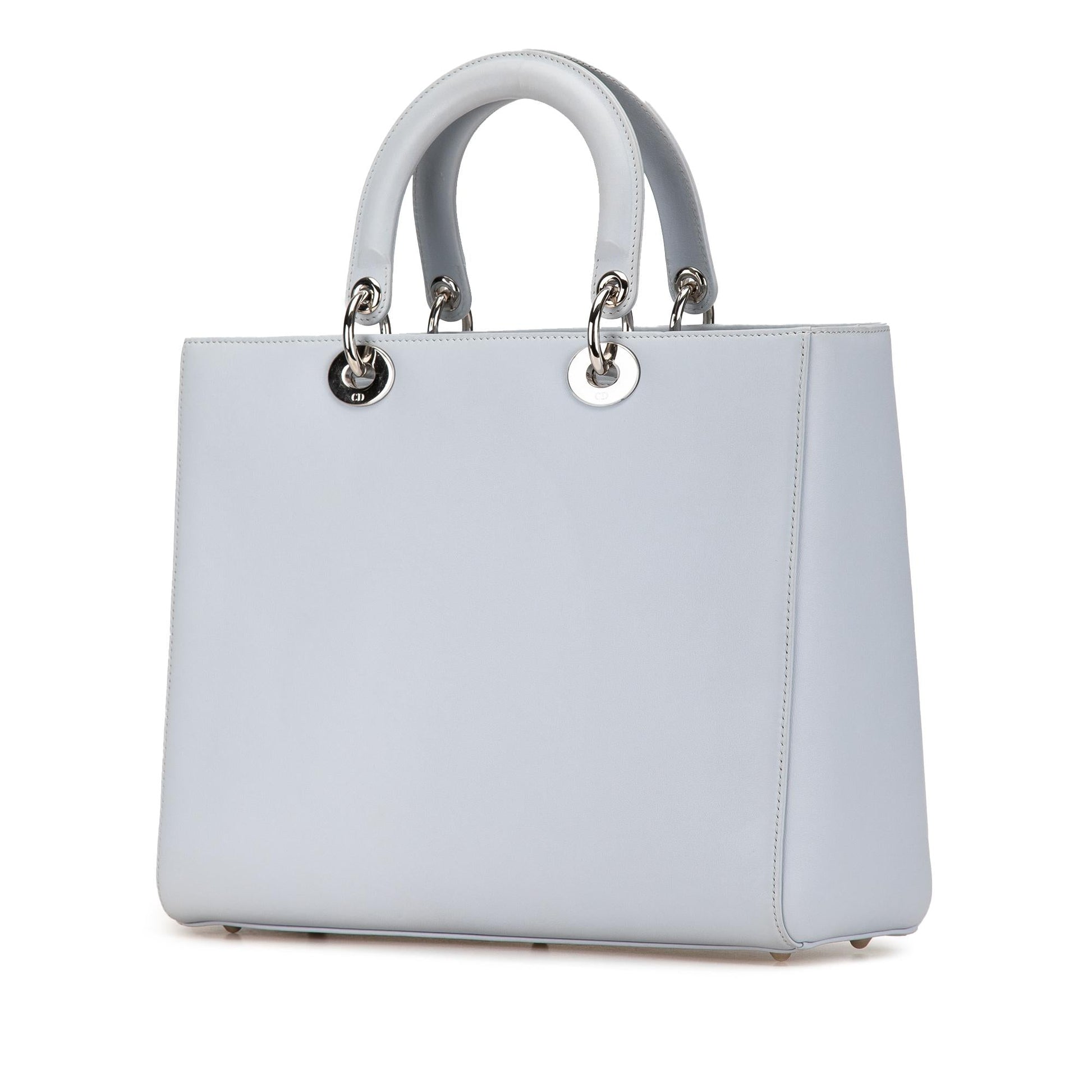 Dior Andy Warhol Calfskin Lady Shg Emyyff Satchel Bag Large