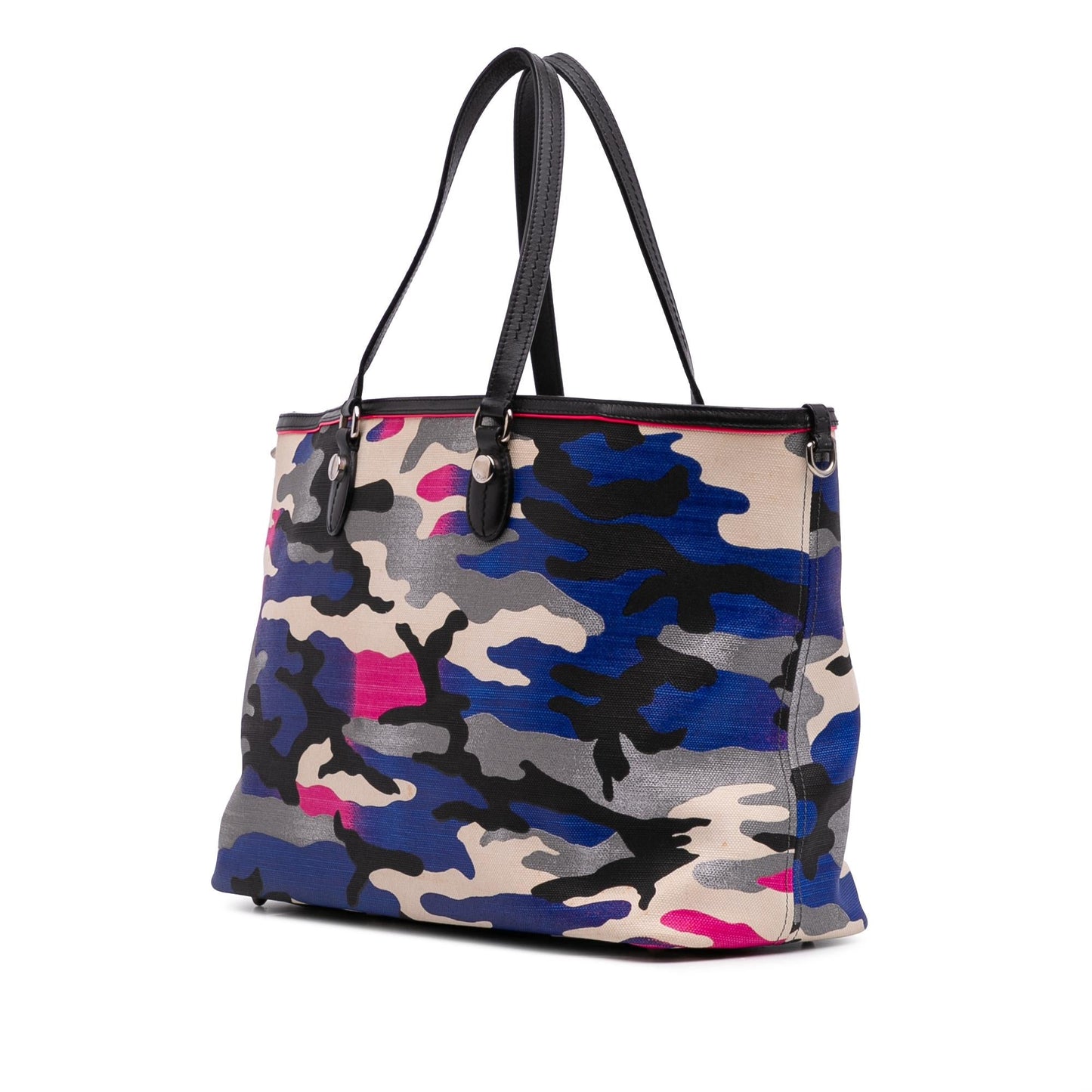 Dior Anselm Reyle Camoflage Tote Canvas Large Tote Bag Camoflage Tote 1