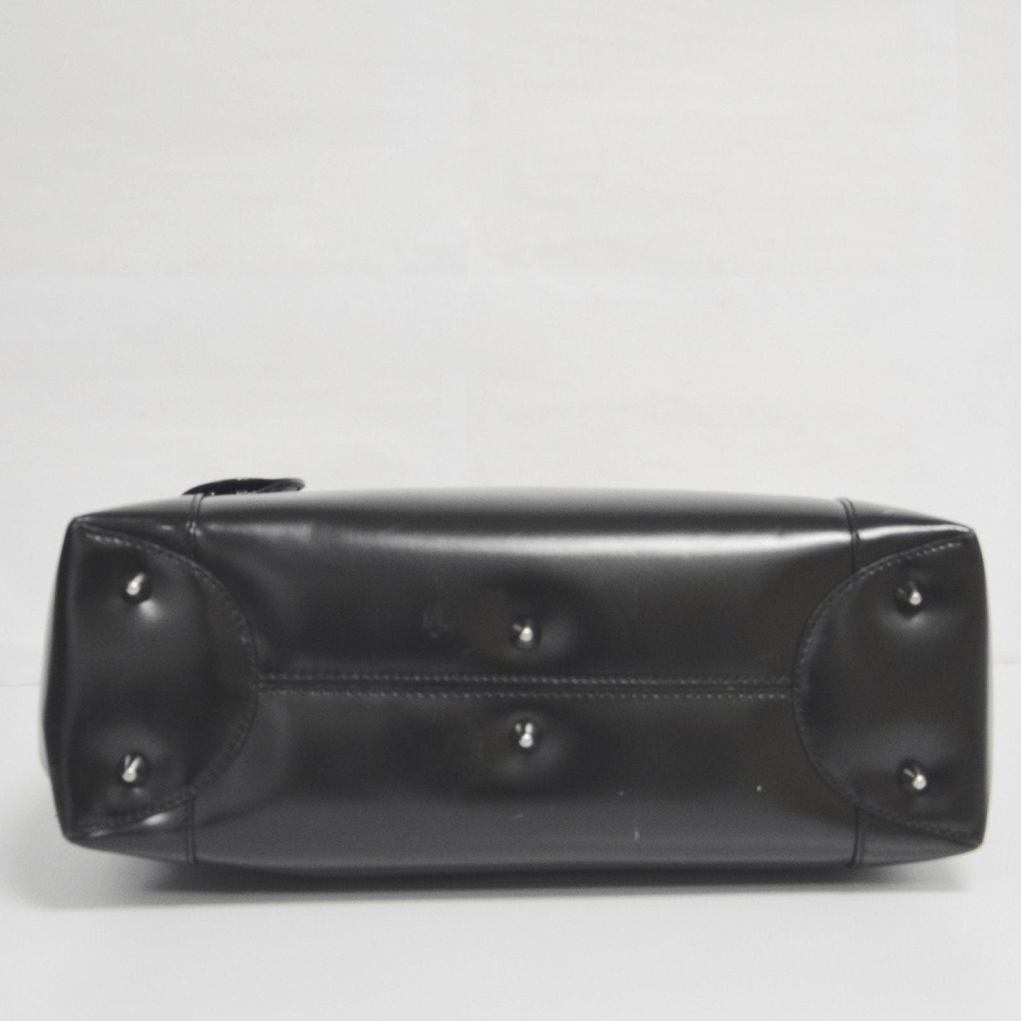 Dior Chrome Beaded Malice Tote Handbag Black Tote Bag