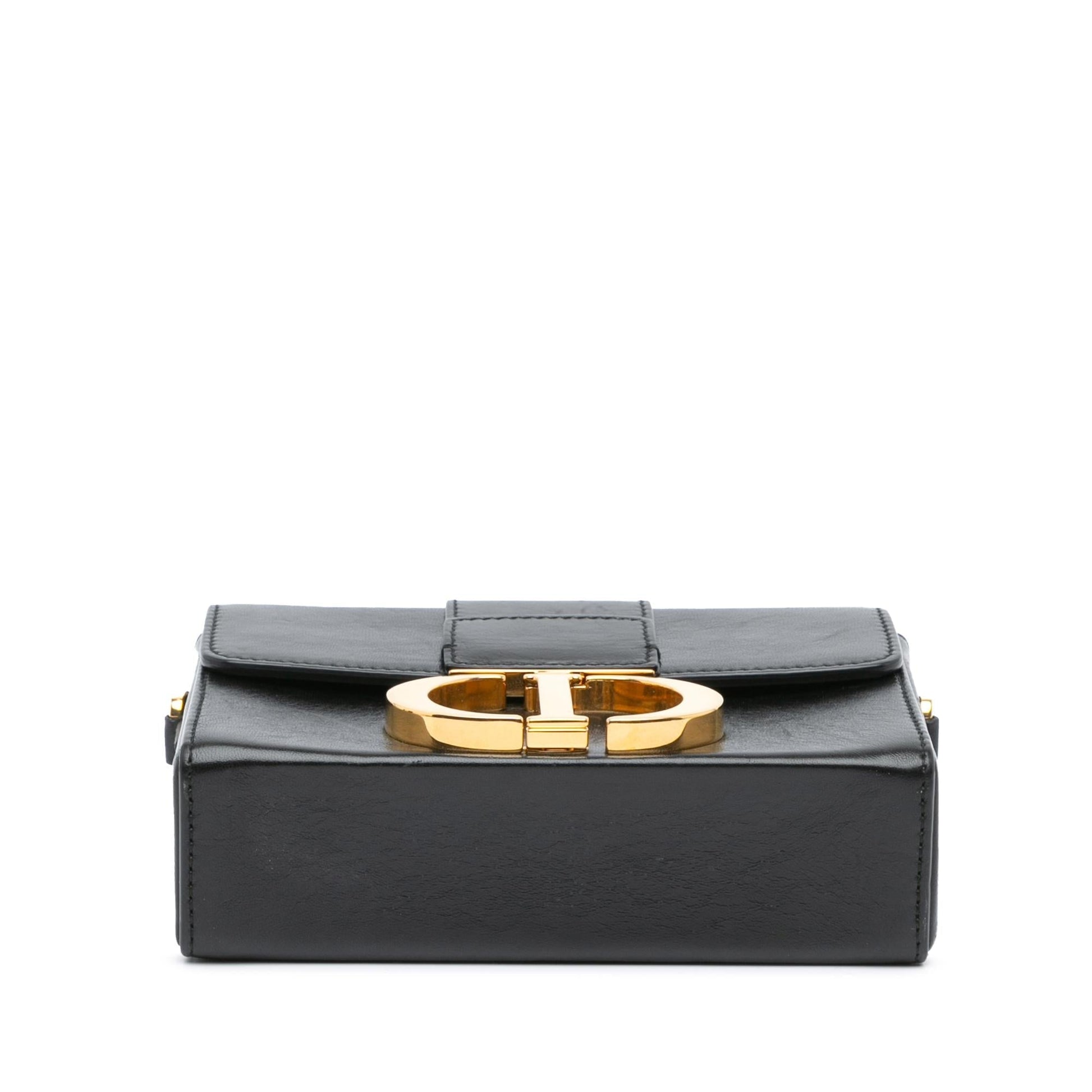 Dior Box Calfskin Montaigne Box Bag Crossbody Bag