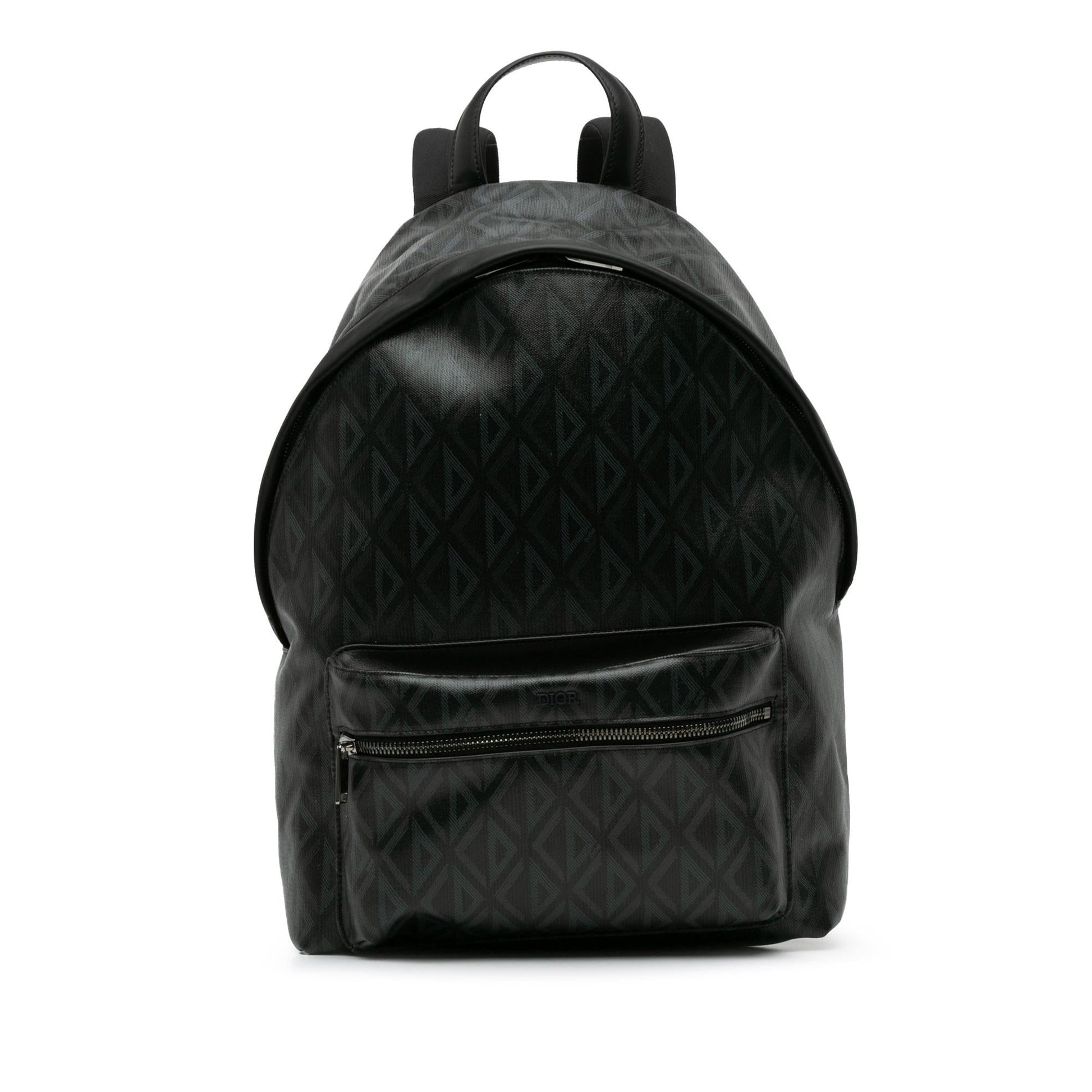 Dior Cd Diamond Rider Zipped Backpack Shg Wf85Lo