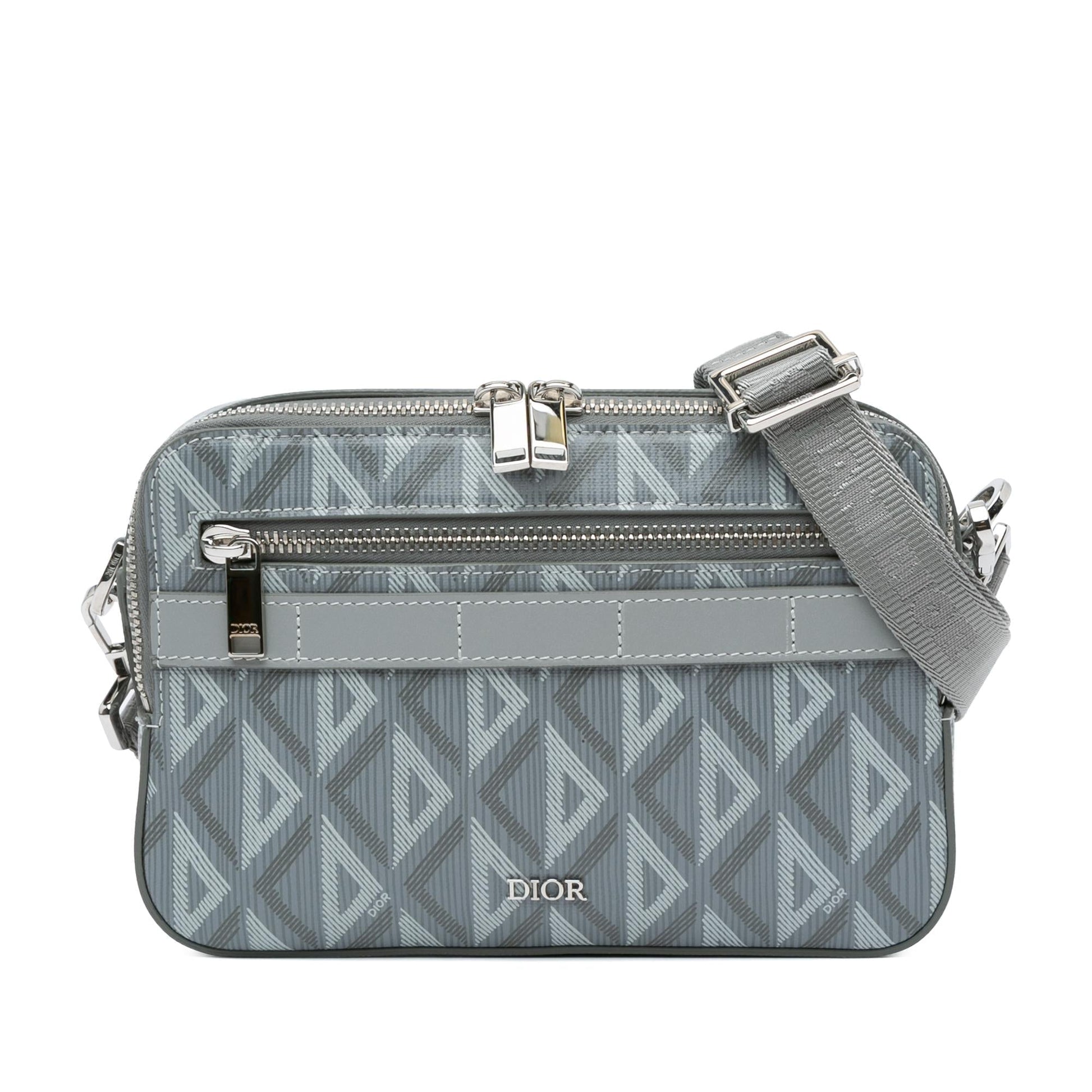 Dior Cd Diamond Safari Bag With Strap Crossbody Bag
