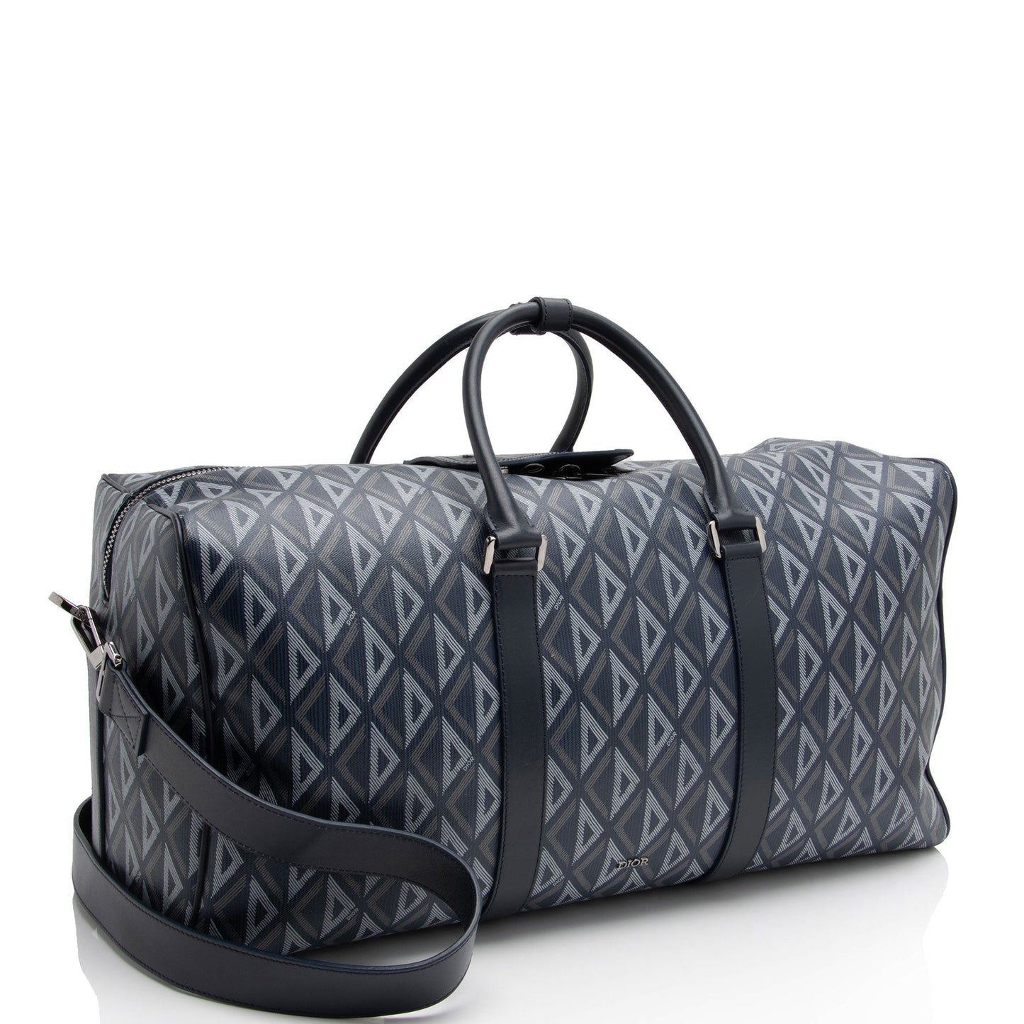Dior Cd Diamond Coated Lingot Duffle Bag Shf Xwdgyq Canvas Travel Bag