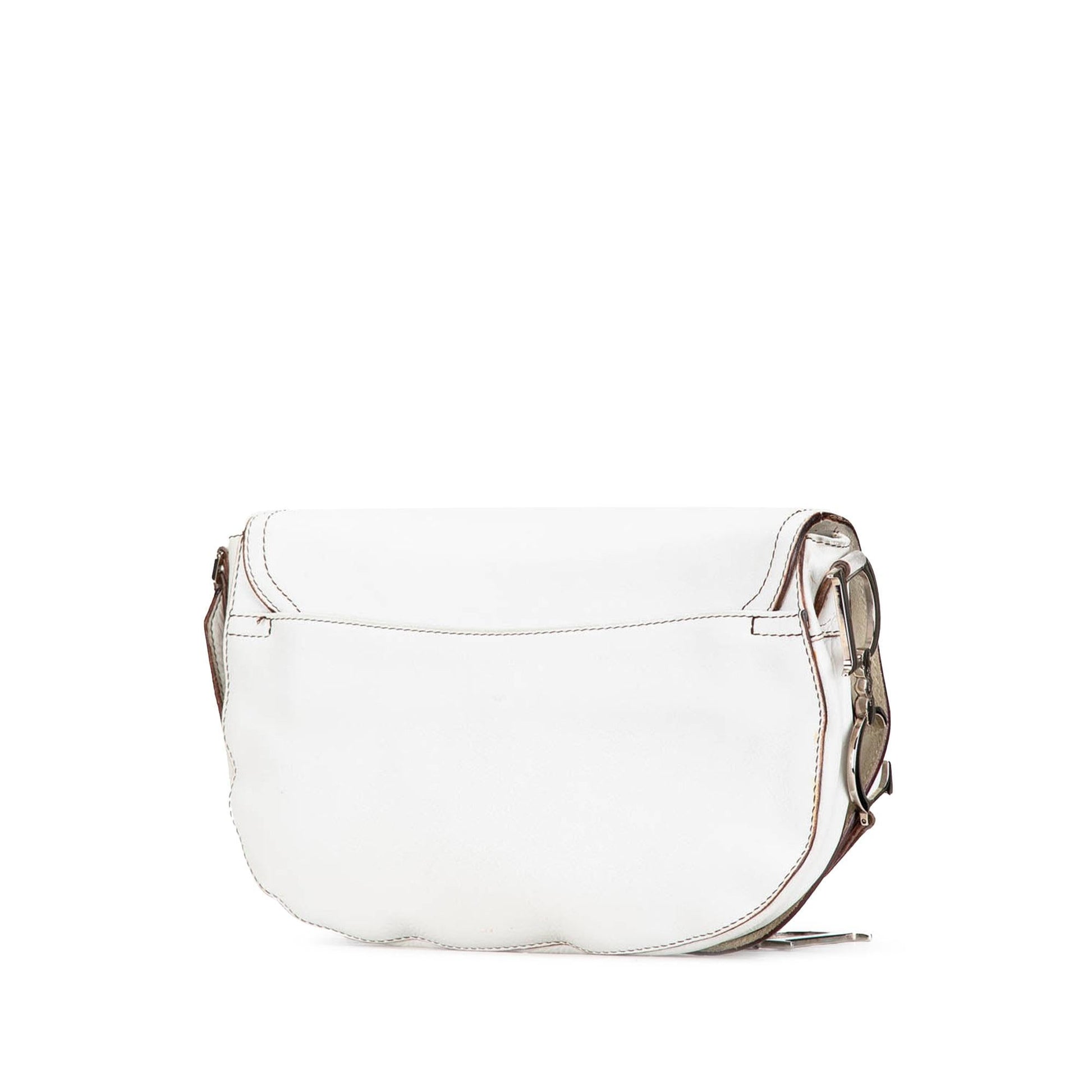 Dior Calfskin Double Saddle Crossbody Crossbody Bag