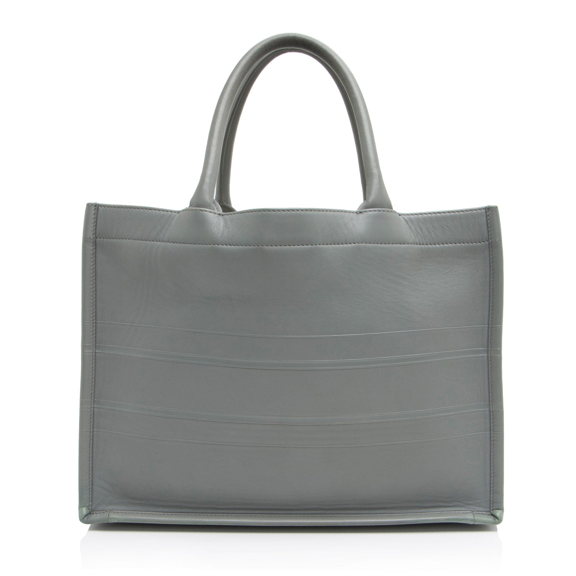Dior Calfskin Book Tote Medium Tote Bag