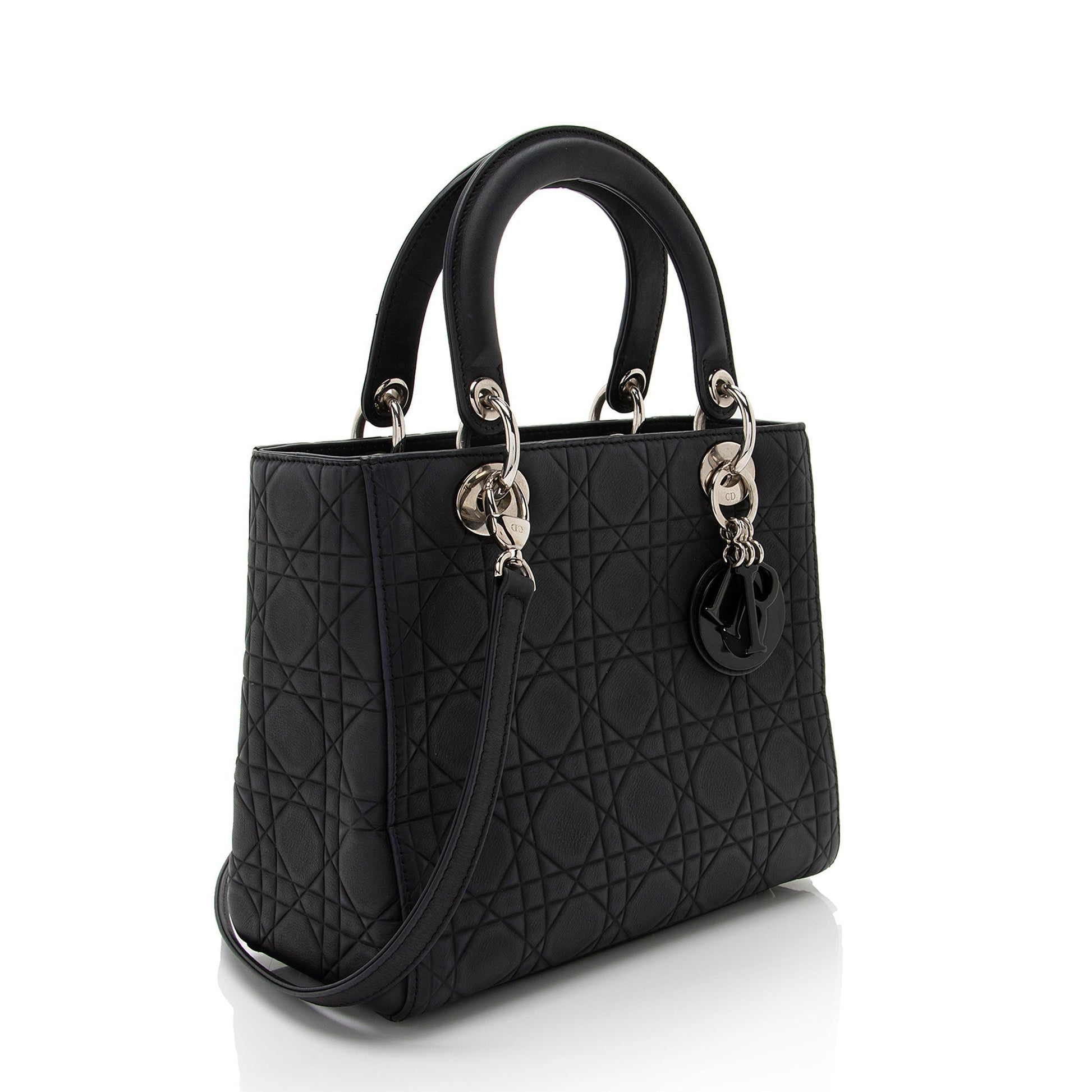 Dior Calfskin Ultra Matte Lady Tote Shf 7Dzmp8 Medium Tote Bag