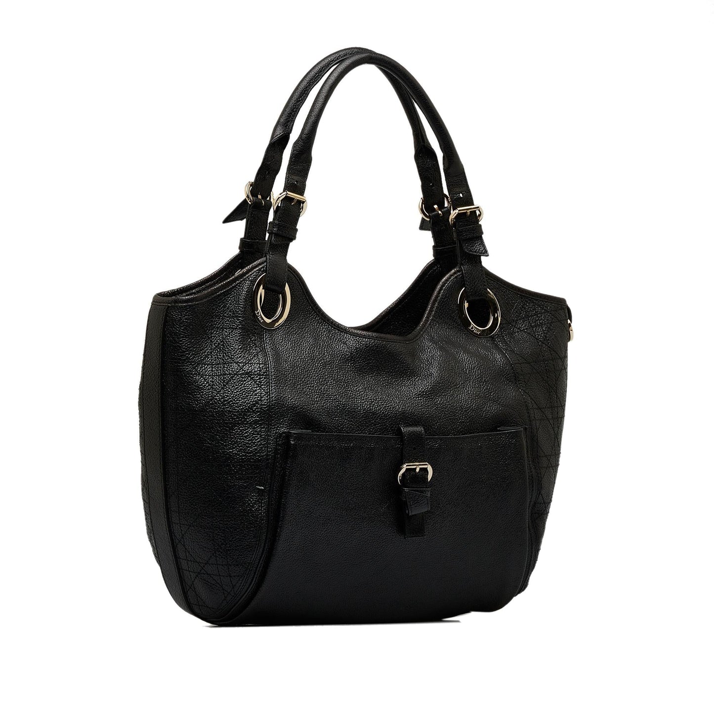 Dior Cannage Bee Tote Bag Shg Ftr9Ln