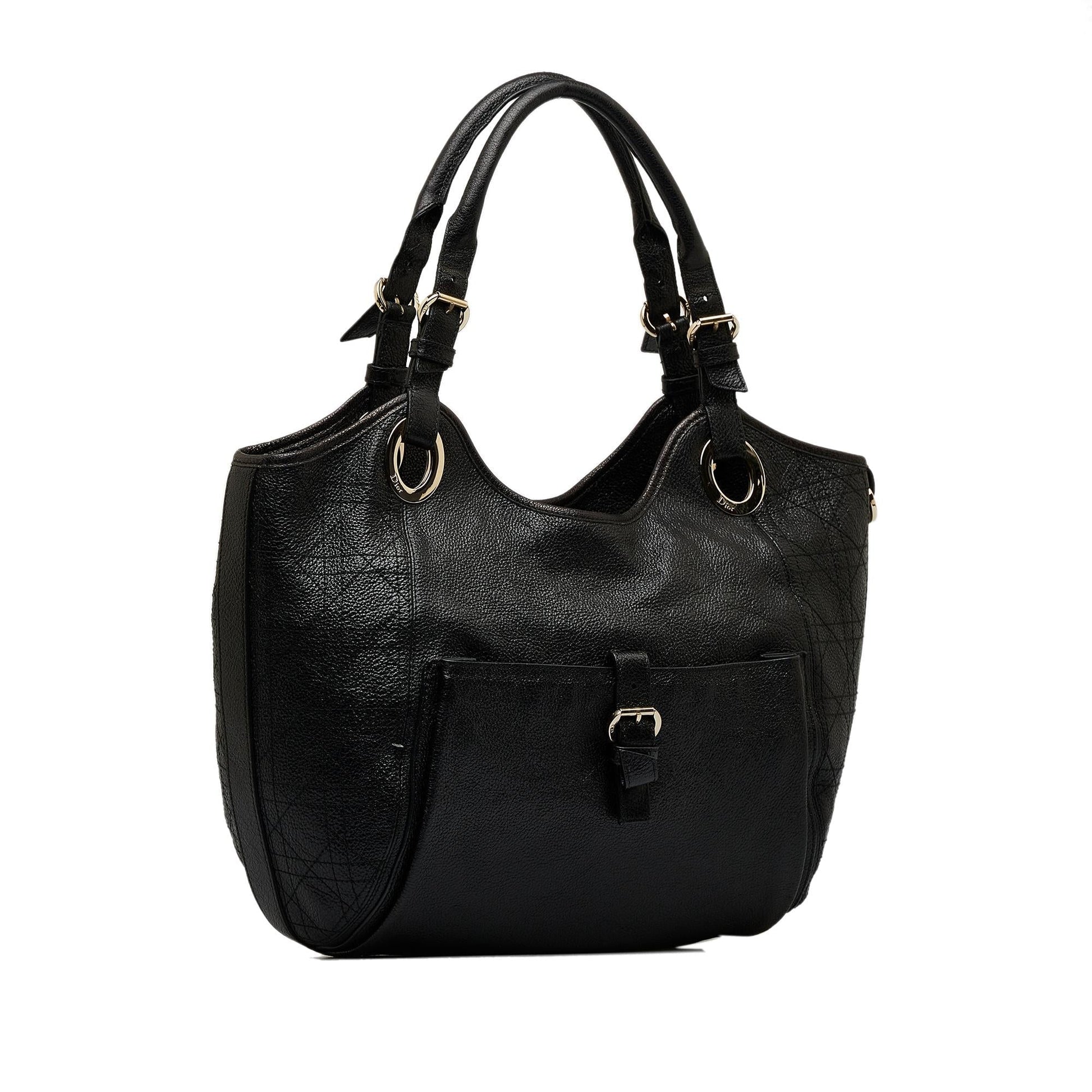 Dior Cannage Bee Tote Bag Shg Ftr9Ln