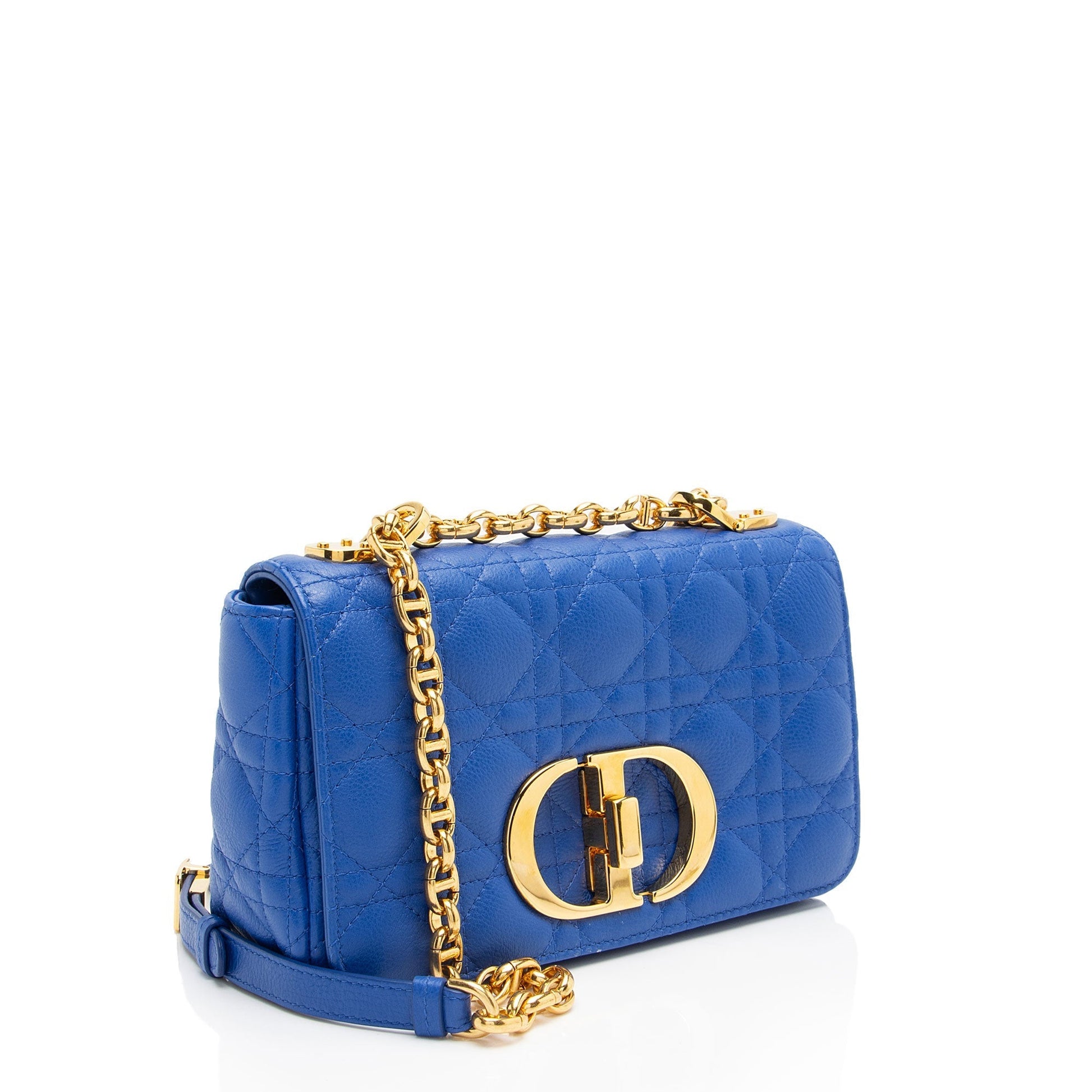 Dior Cannage Calfskin Caro Bag Small Crossbody Bag