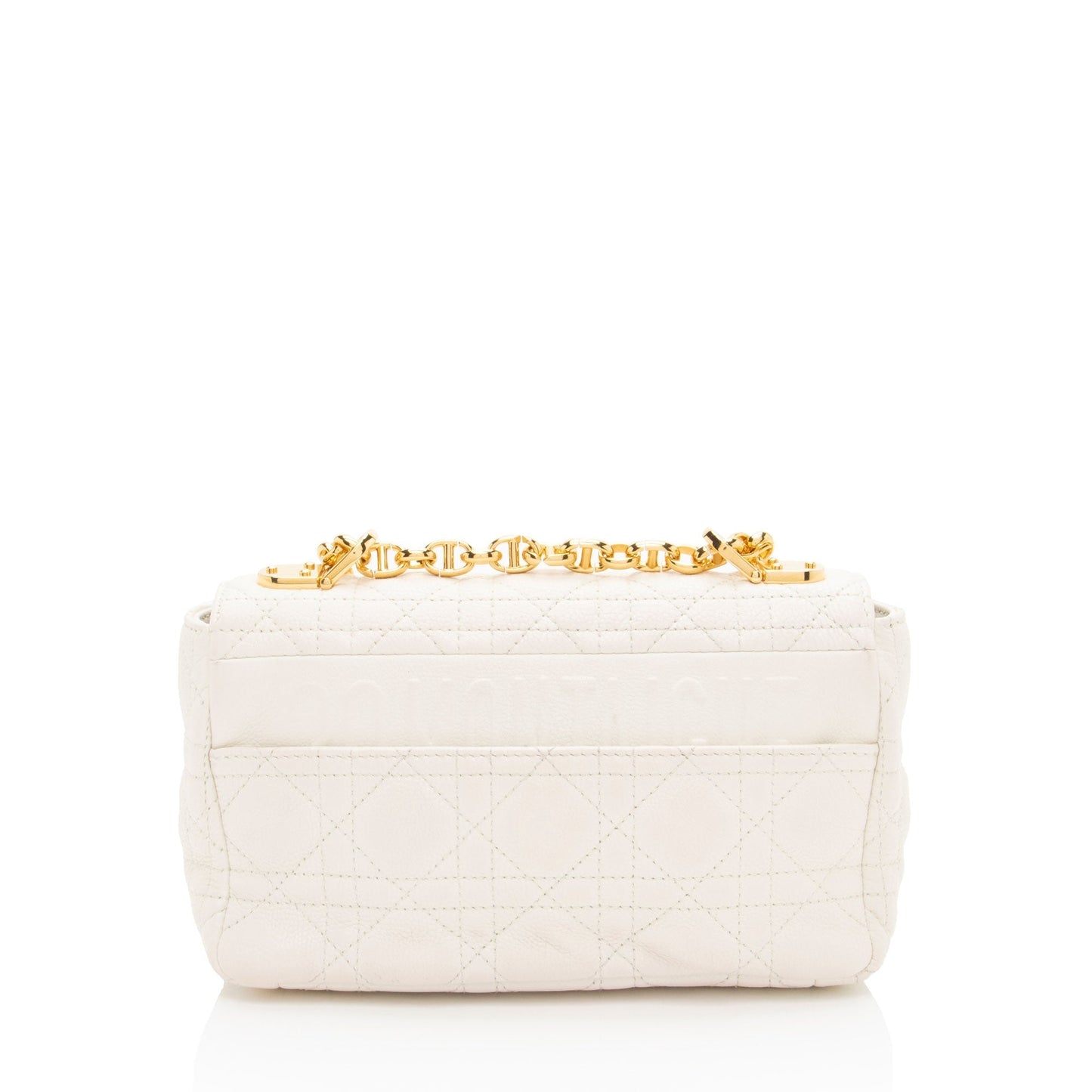 Dior Cannage Calfskin Caro Shoulder Bag Small