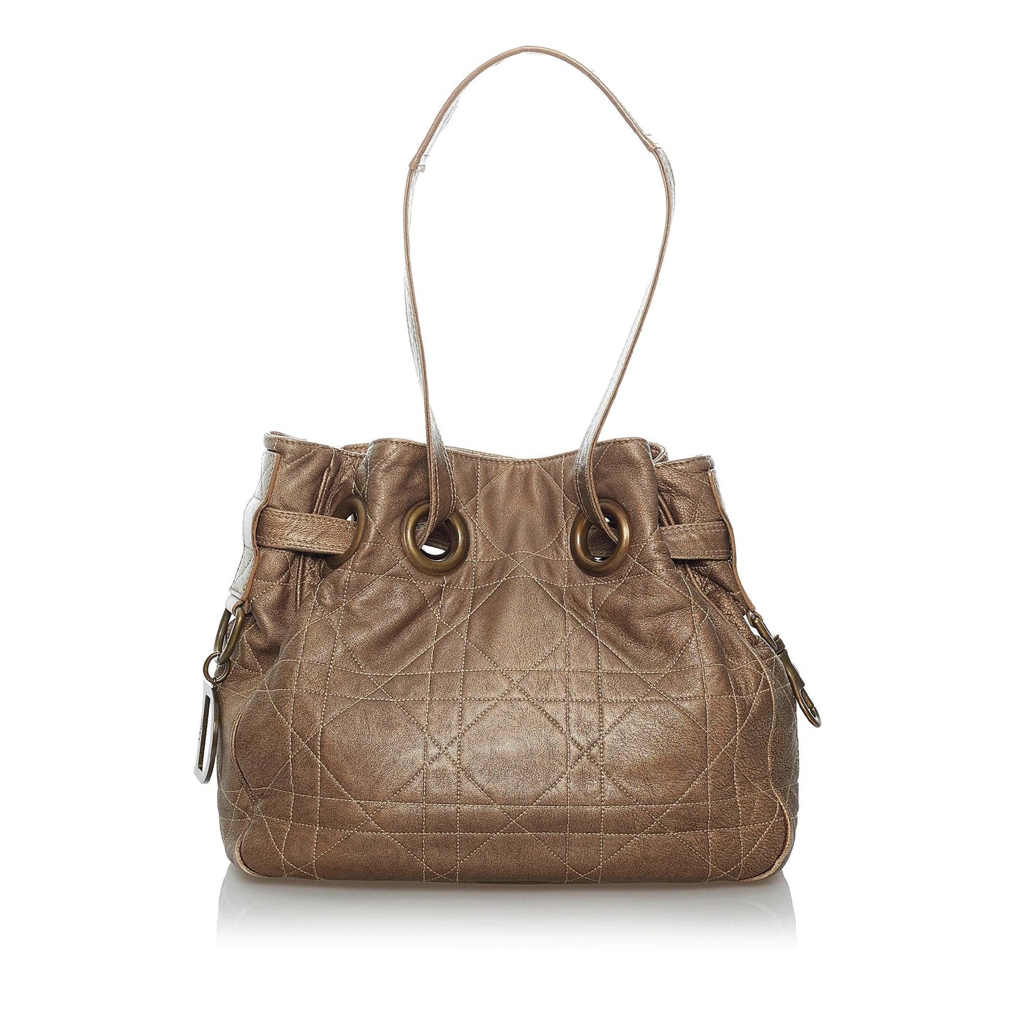 Dior Cannage Drawstring Bag Shg Bucket Shoulder Bag Bag Shg 37208