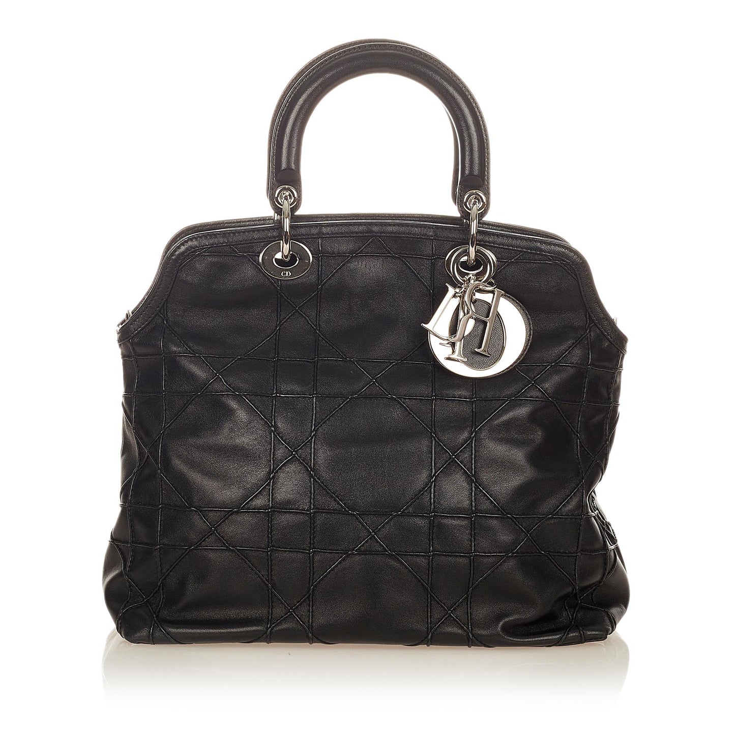Dior Cannage Granville Satchel Shg Leather Satchel Bag Satchel Shg 24673