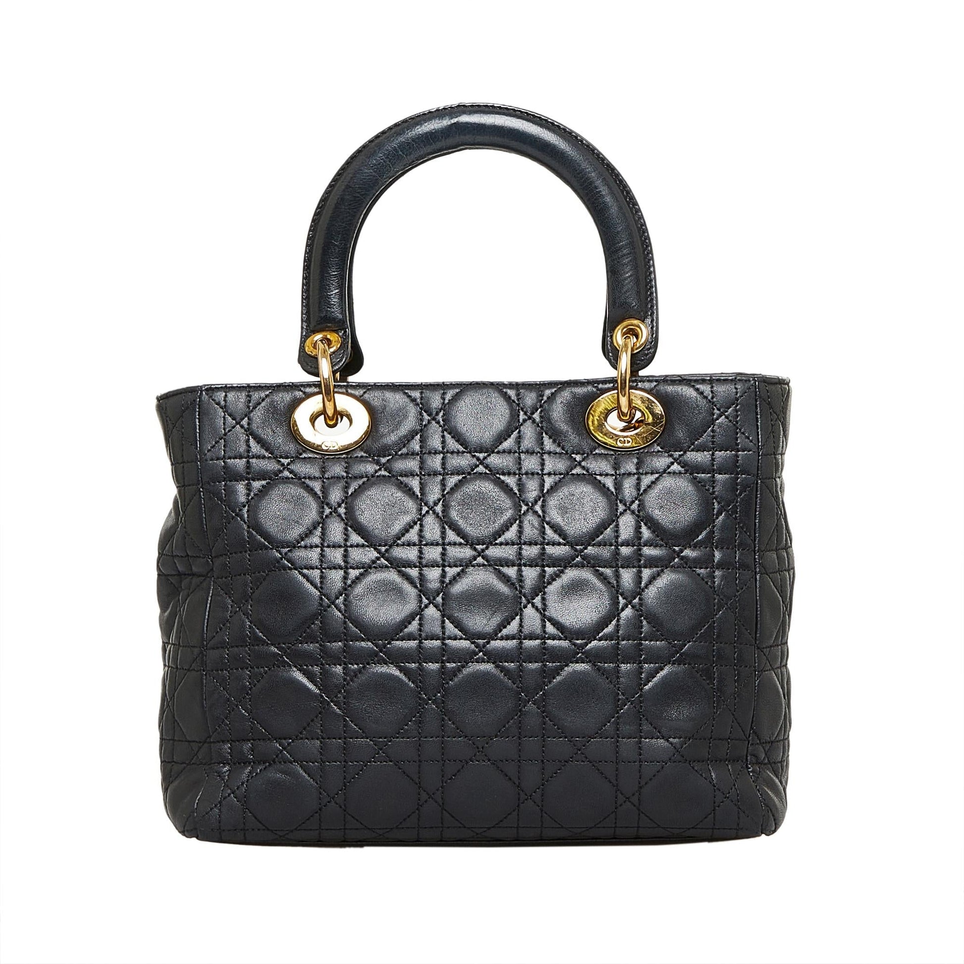 Dior Cannage Lady Shg Zlgepj Satchel Bag