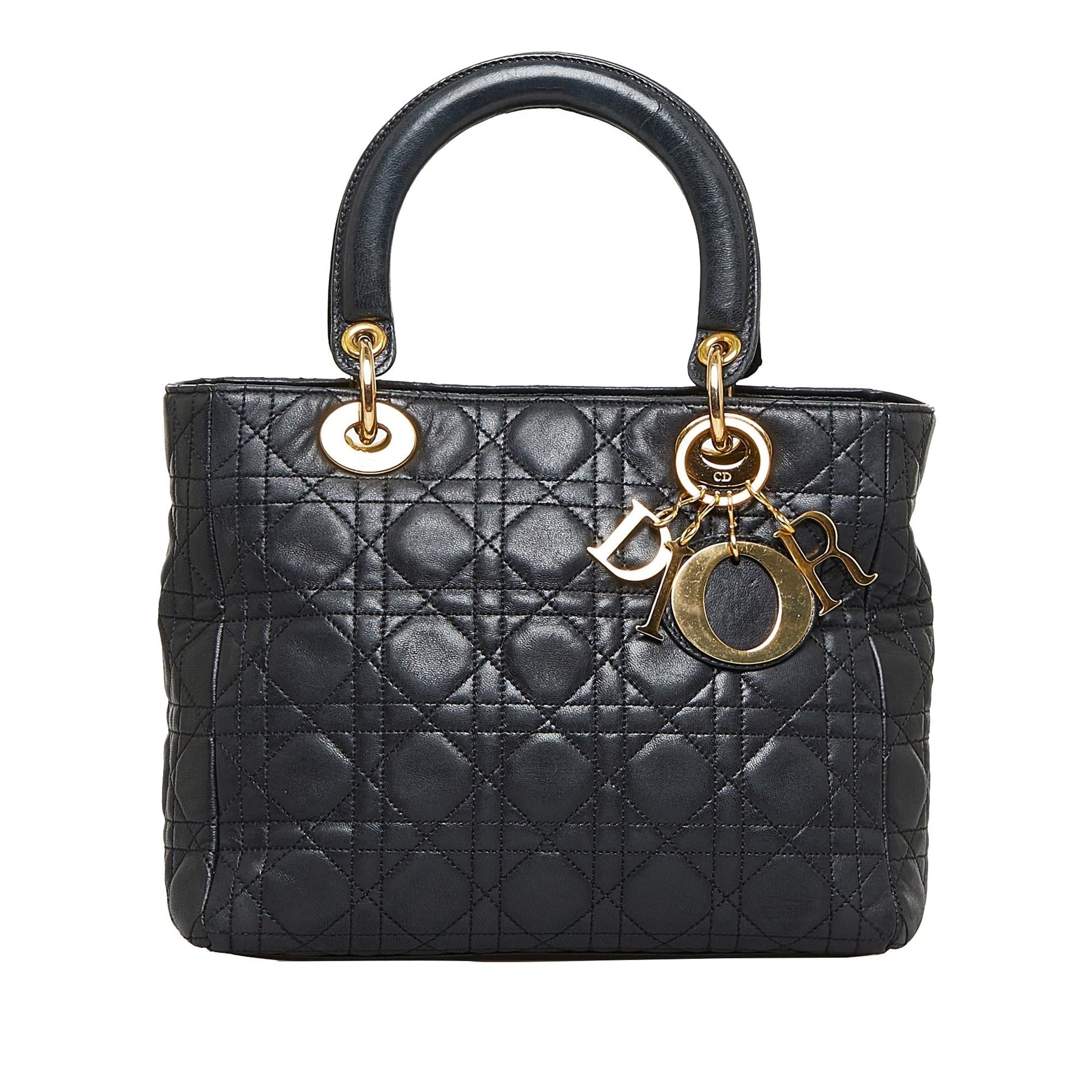 Dior Cannage Lady Shg Zlgepj Satchel Bag