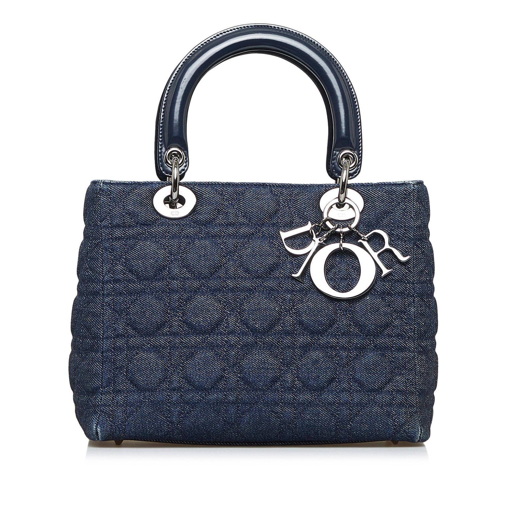 Dior Cannage Lady Shg 80Lz7L Satchel Bag