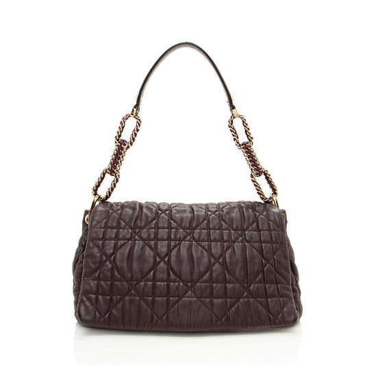 Dior Shoulder Bag Shf Lambskin Large Flap