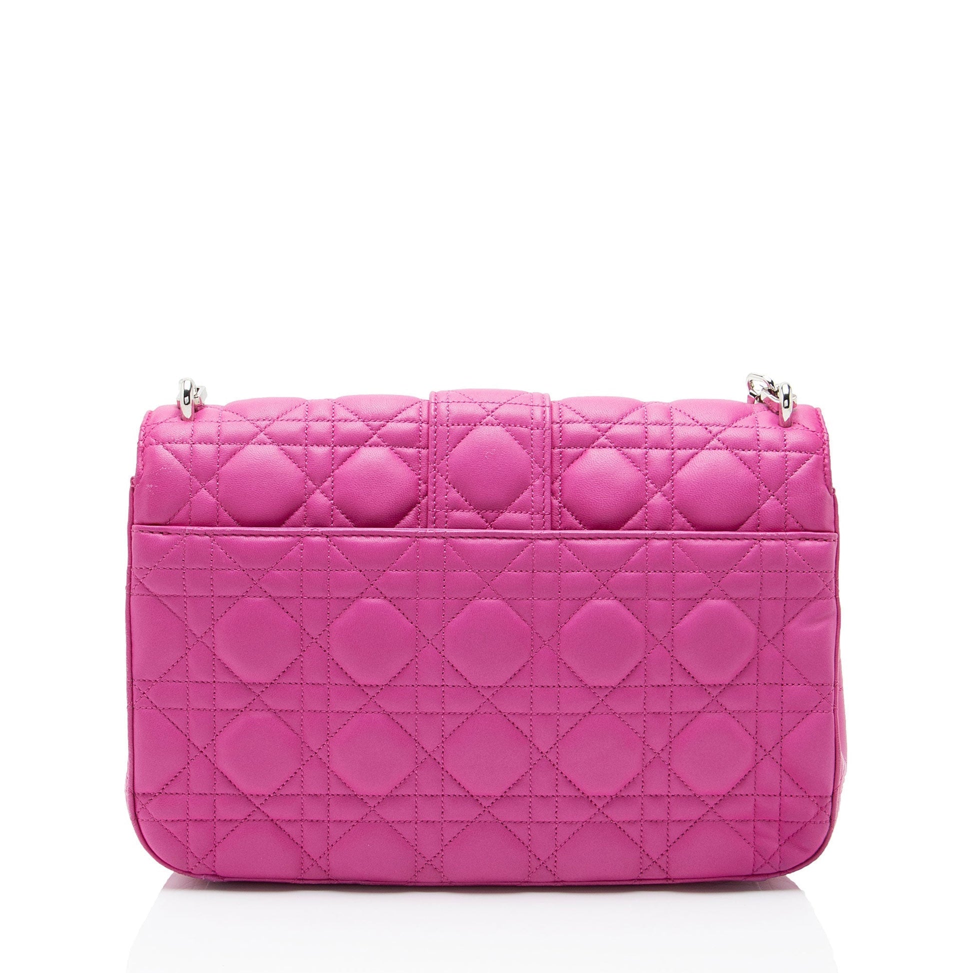 Dior Cannage Miss Promenade Bag Lambskin Medium Flap Shoulder Bag