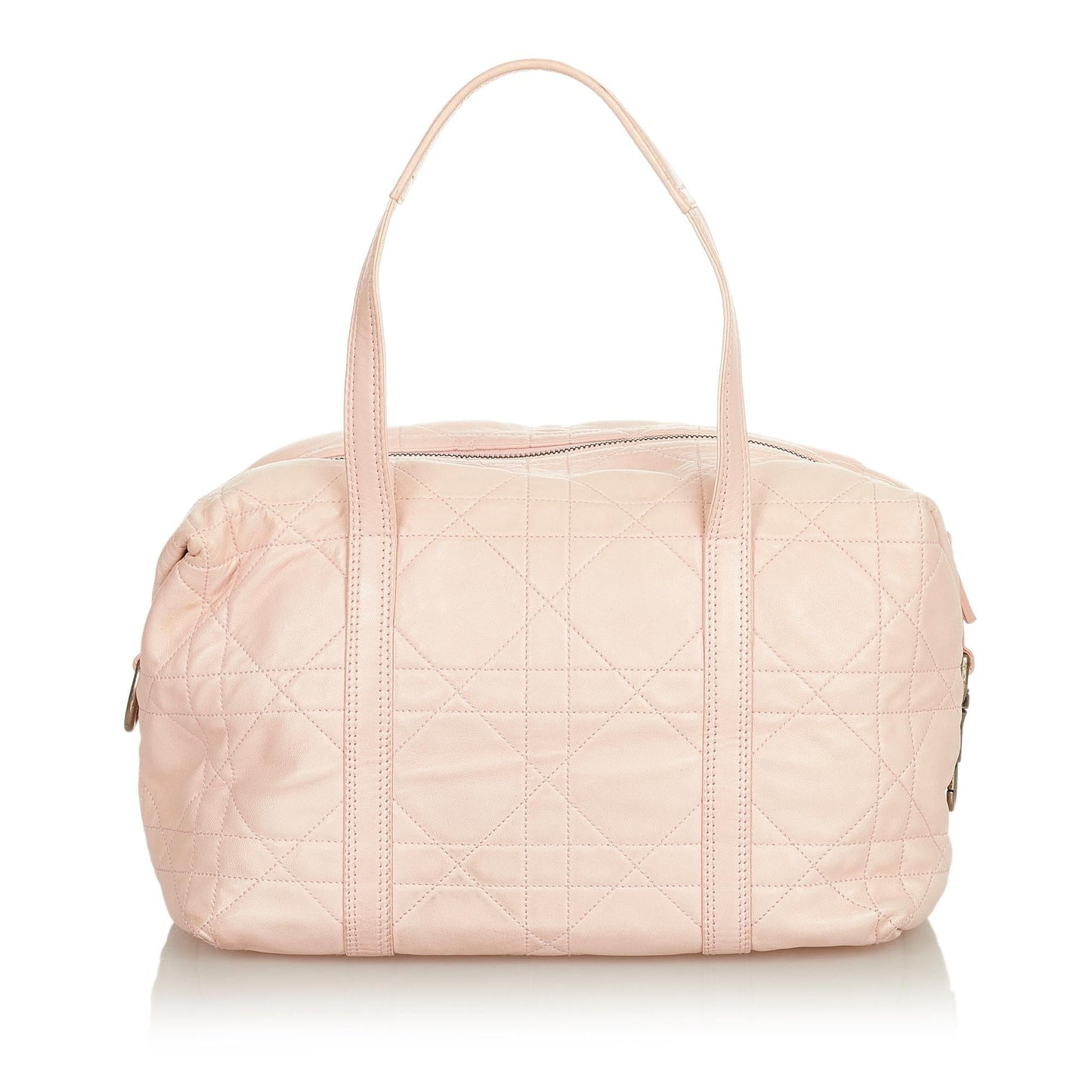 Dior Cannage Handbag Shg Leather Satchel Bag