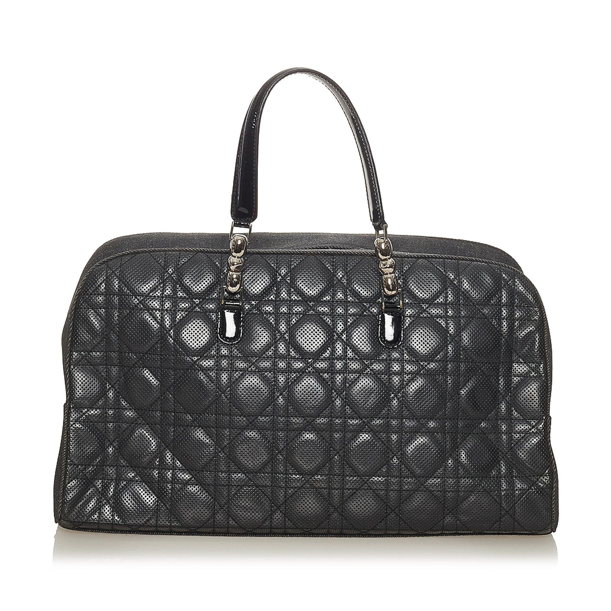 Dior Cannage Malice Handbag Shg Leather Satchel Bag Handbag Shg 28056