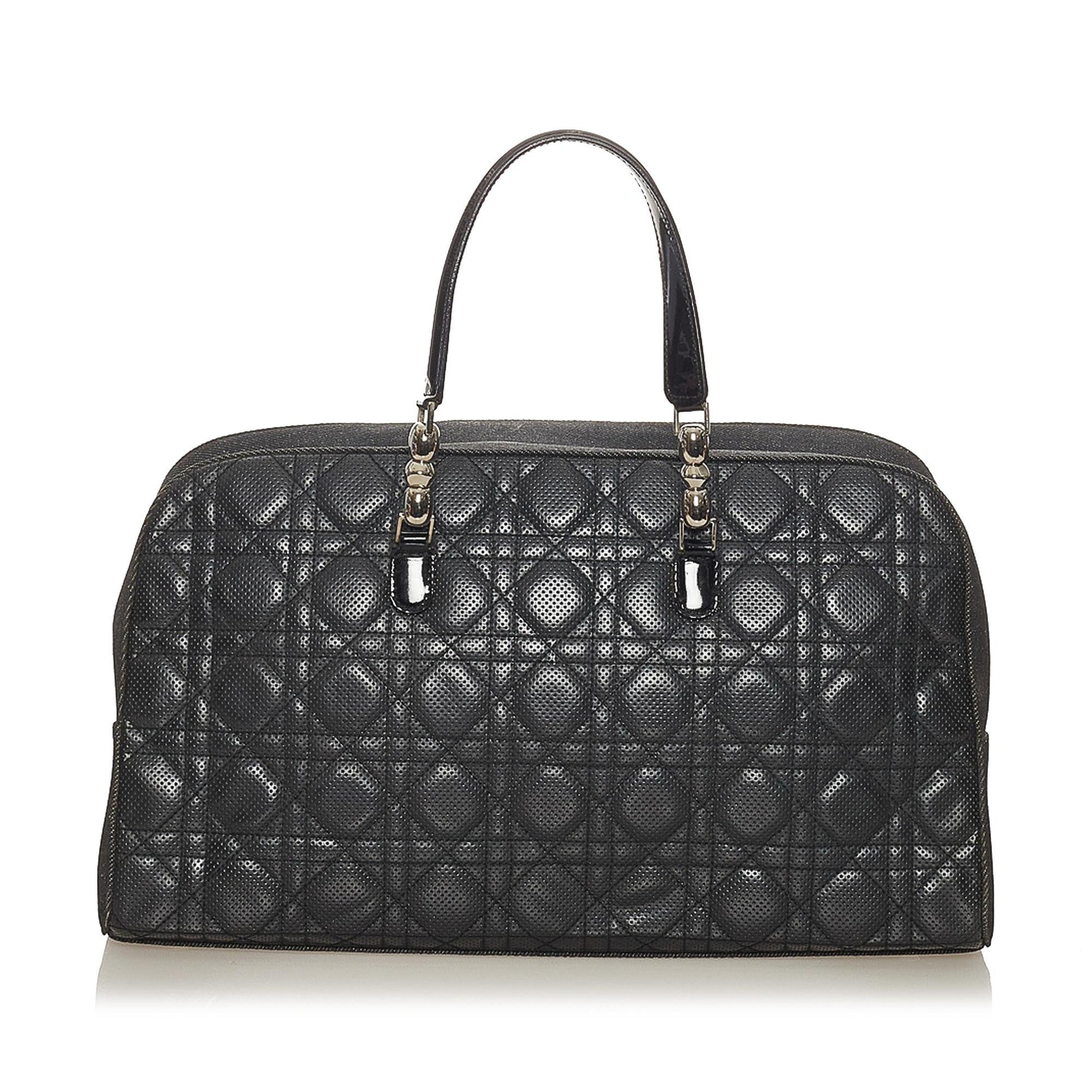 Dior Cannage Malice Handbag Shg Leather Satchel Bag Handbag Shg 28056