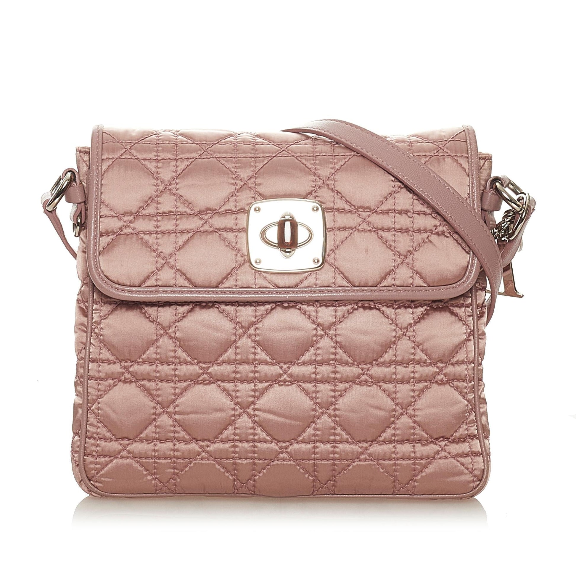 Dior Cannage Crossbody Bag Shg Nylon