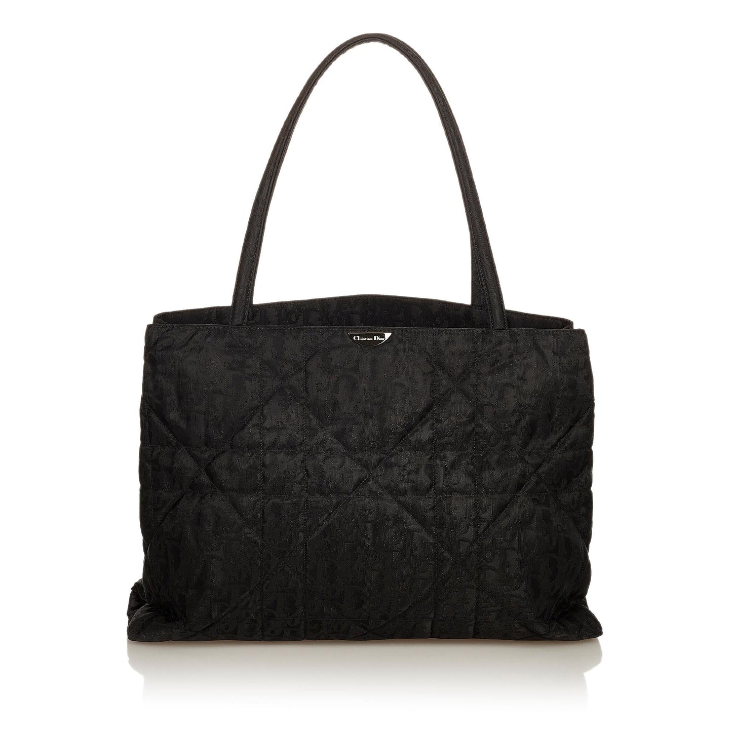 Dior Cannage Handbag Shg Nylon Satchel Bag