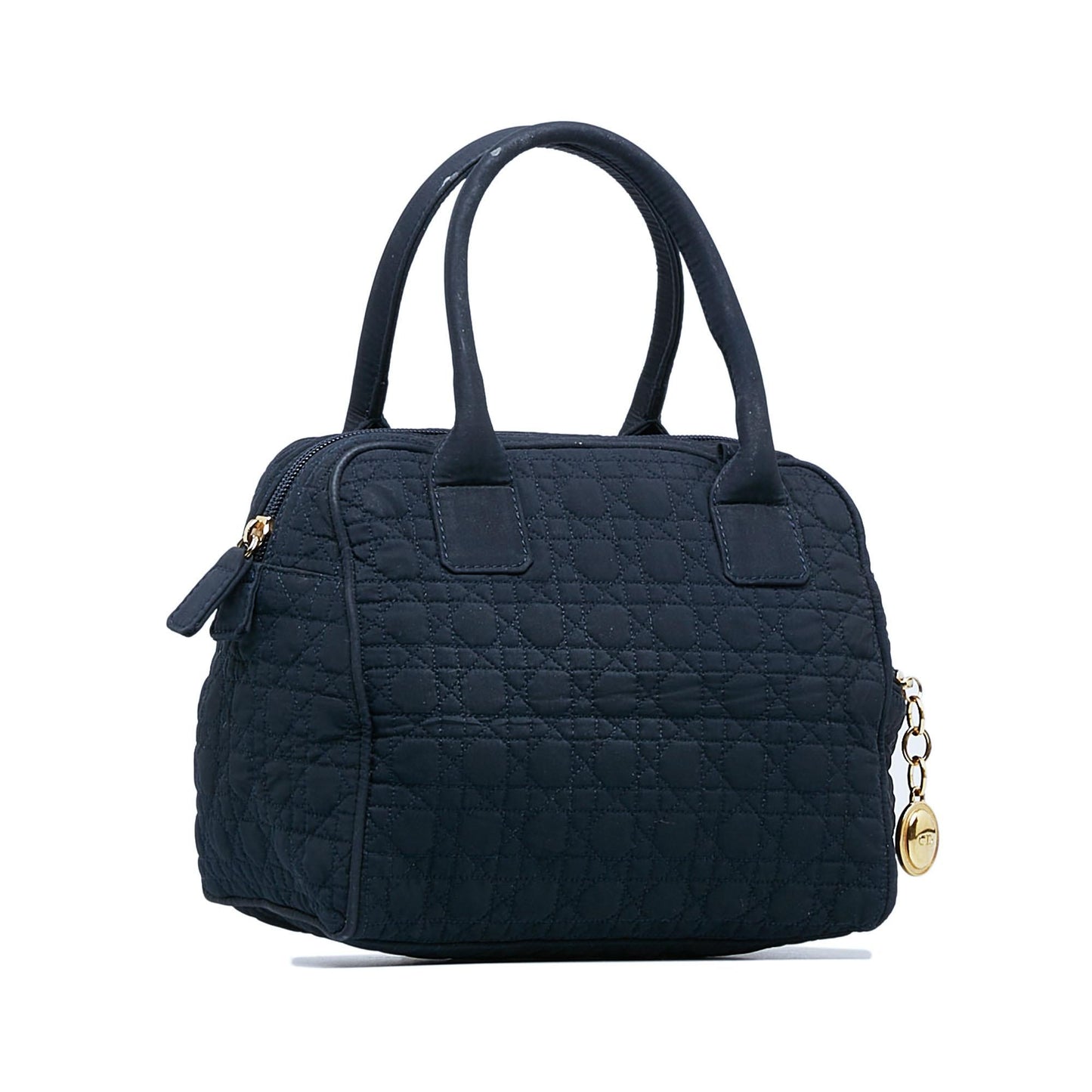 Dior Cannage Handbag Shg Tl0Agd Nylon Satchel Bag