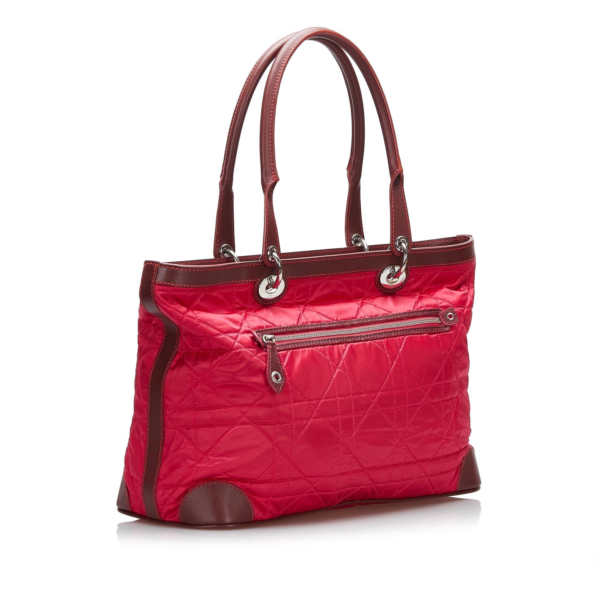 Dior Cannage Tote Bag Nylon Nylon Tote Bag