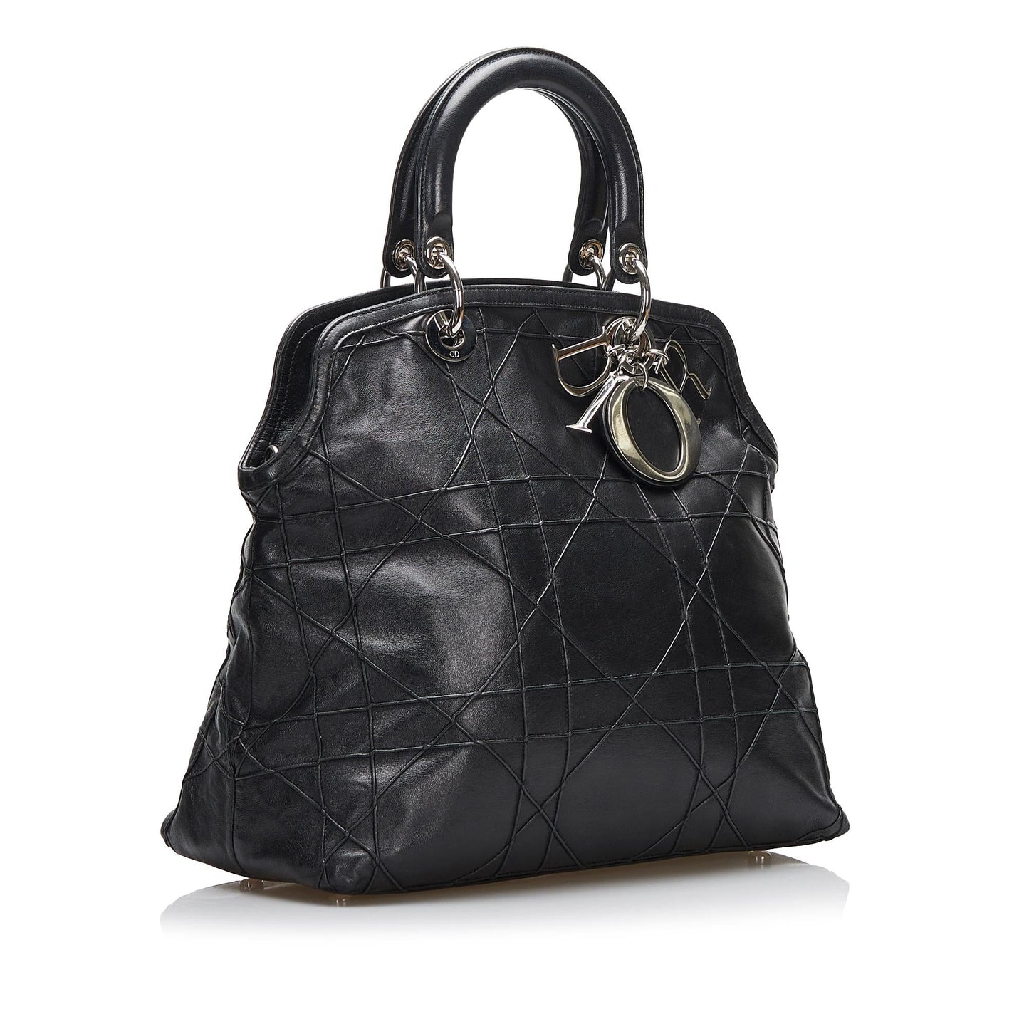 Dior Cannage Polochon Granville Shg Ptelll Satchel Bag