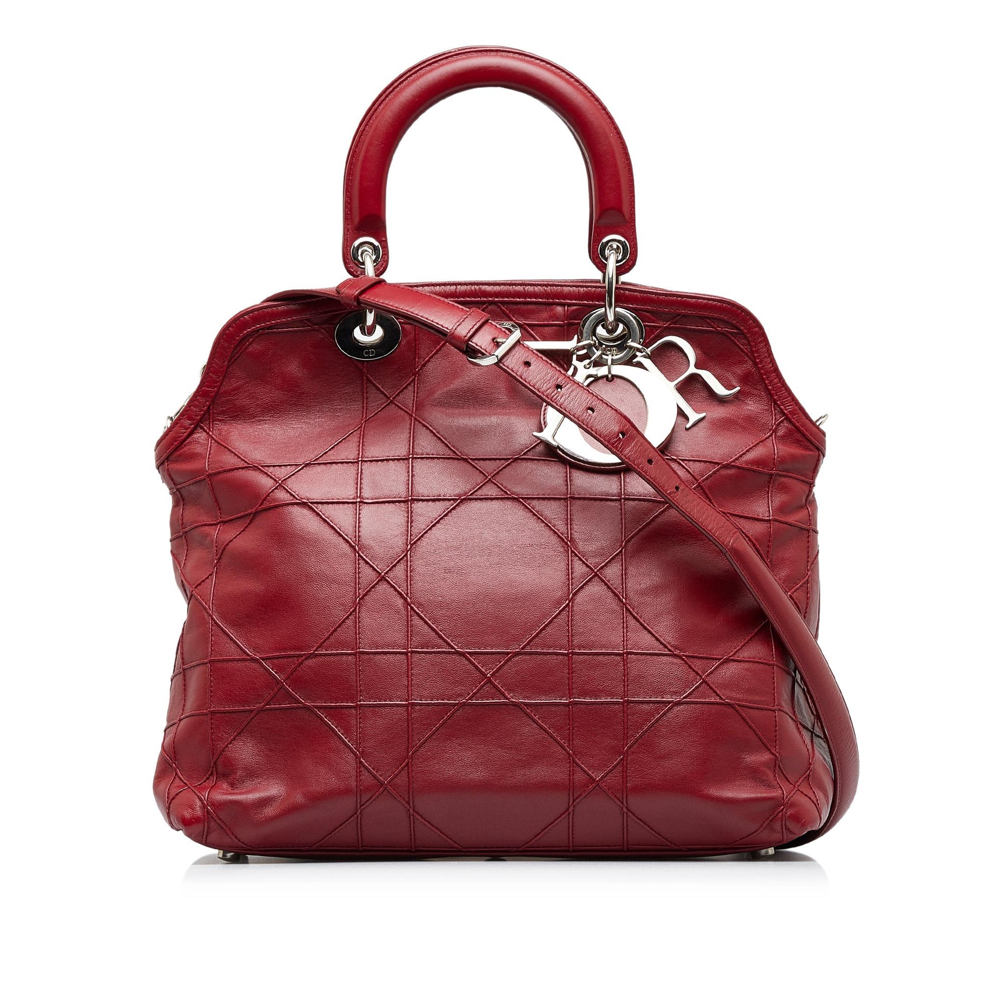Dior Cannage Polochon Granville Shg Cv3Jdj Satchel Bag