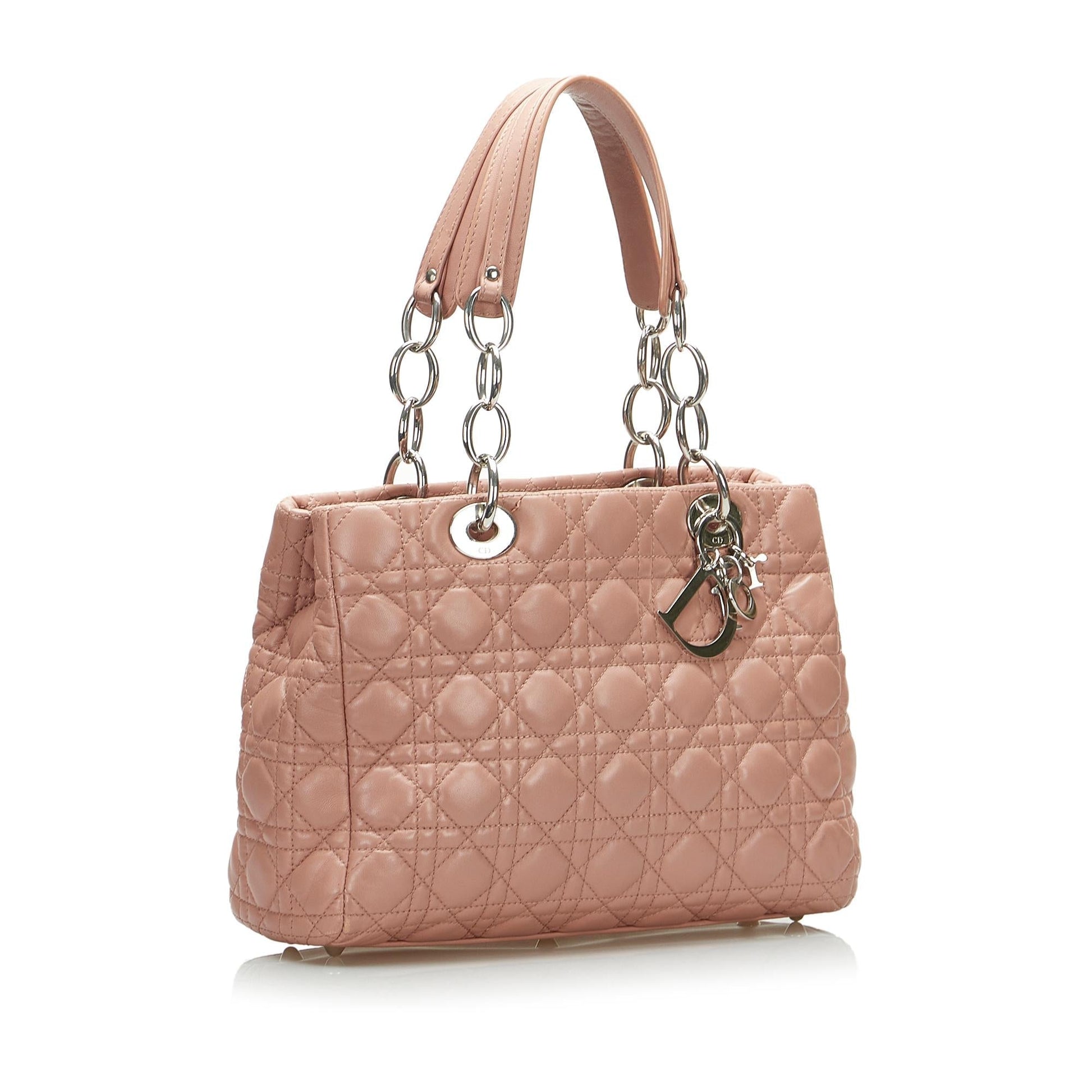 Dior Cannage Soft Shopper Shg Drgtgy Tote Bag