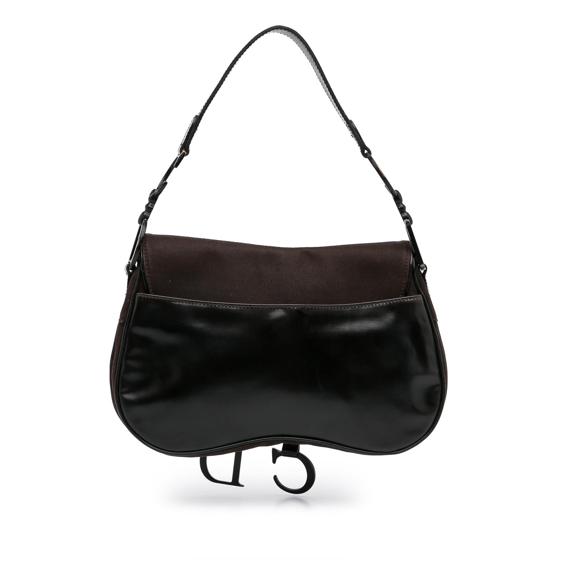 Dior Double Saddle Shg A8Egqp Shoulder Bag Canvas