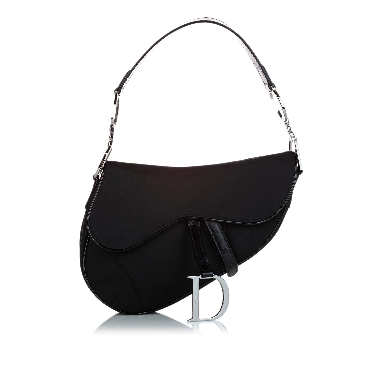 Dior Saddle Bag Shg Canvas Shoulder Bag