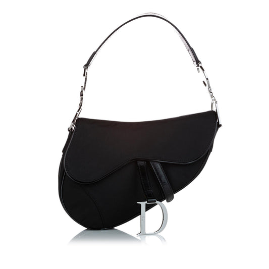 Dior Saddle Bag Shg Canvas Shoulder Bag