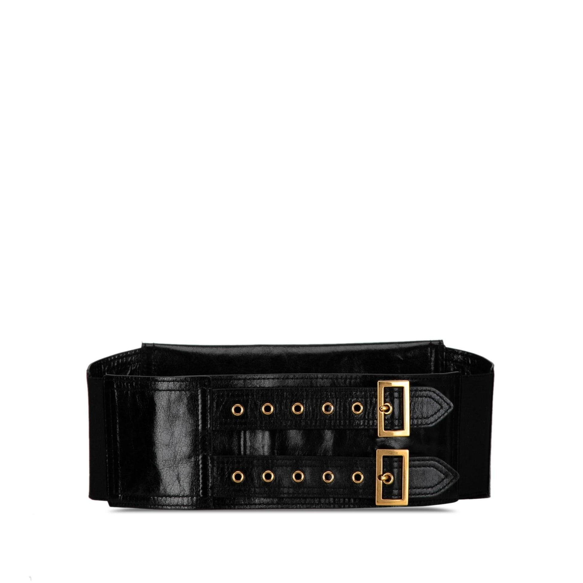 Dior Crinkled Saddle Belt Bag Lambskin