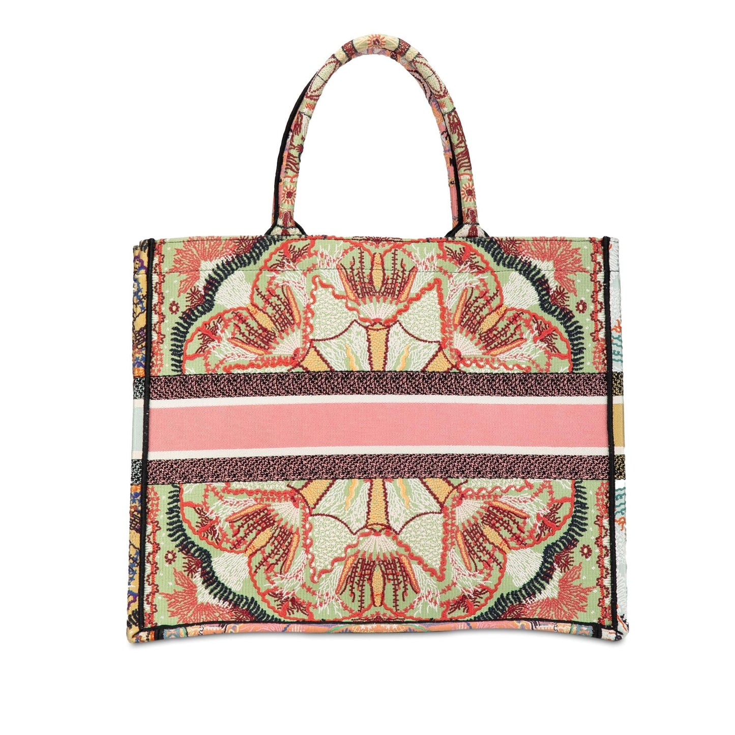 Dior Cruise Lights Book Tote Shg Vjfxc8 Canvas Multicolor Large Tote Bag